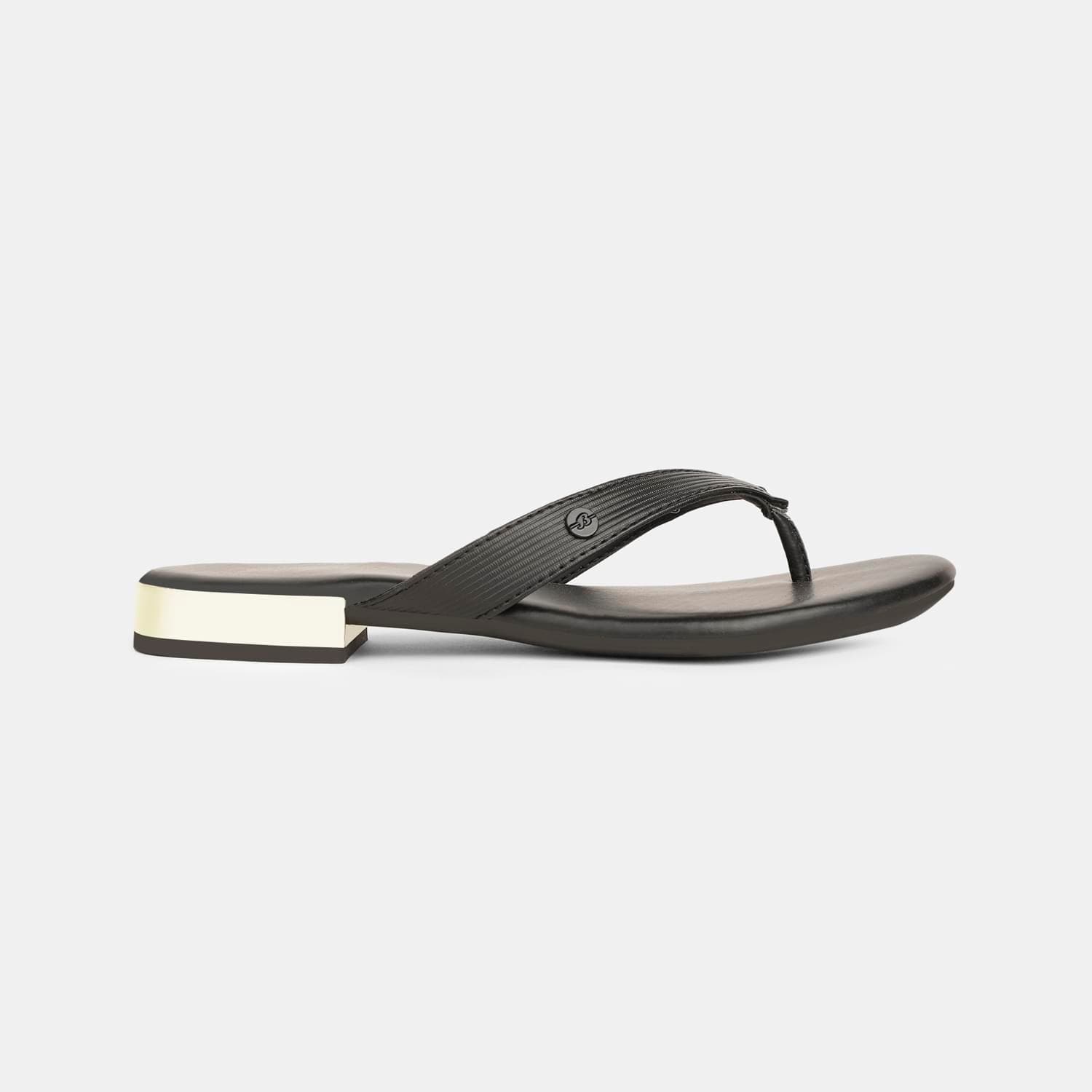 BATA BLACK THONG FOR WOMEN