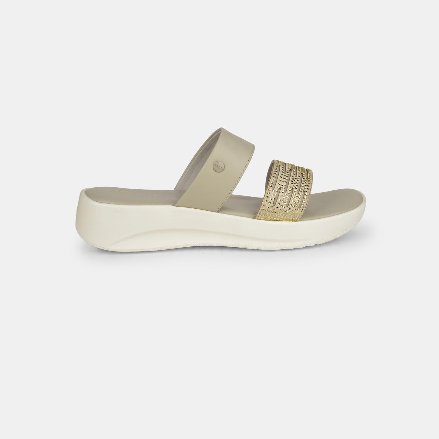 Bata comfit grey flats for women