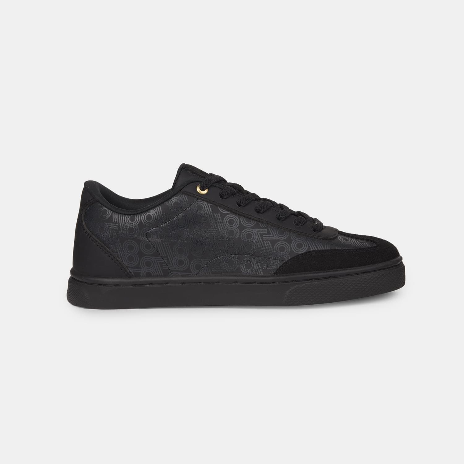 Hush Puppies Black Lace Up Casual Shoes For Women
