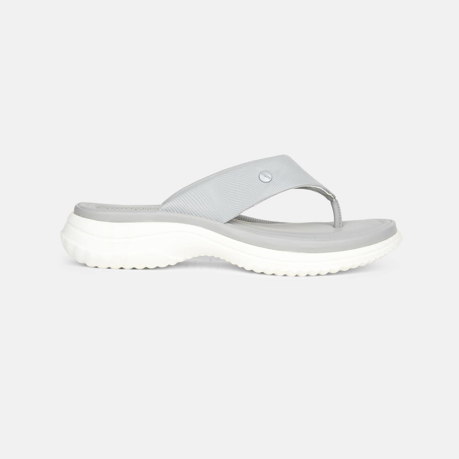 BATA COMFIT GREY THONG FOR WOMEN