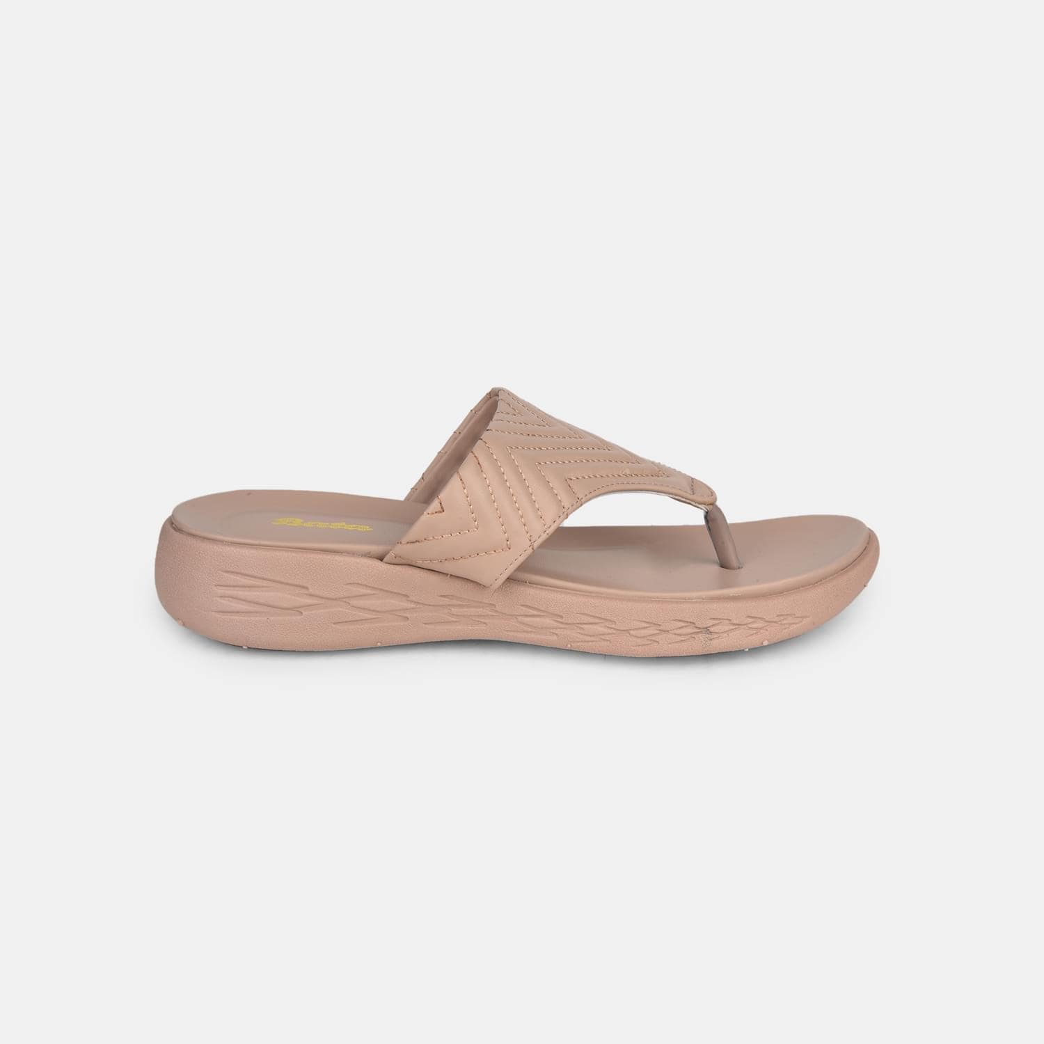 Bata nude flats for women