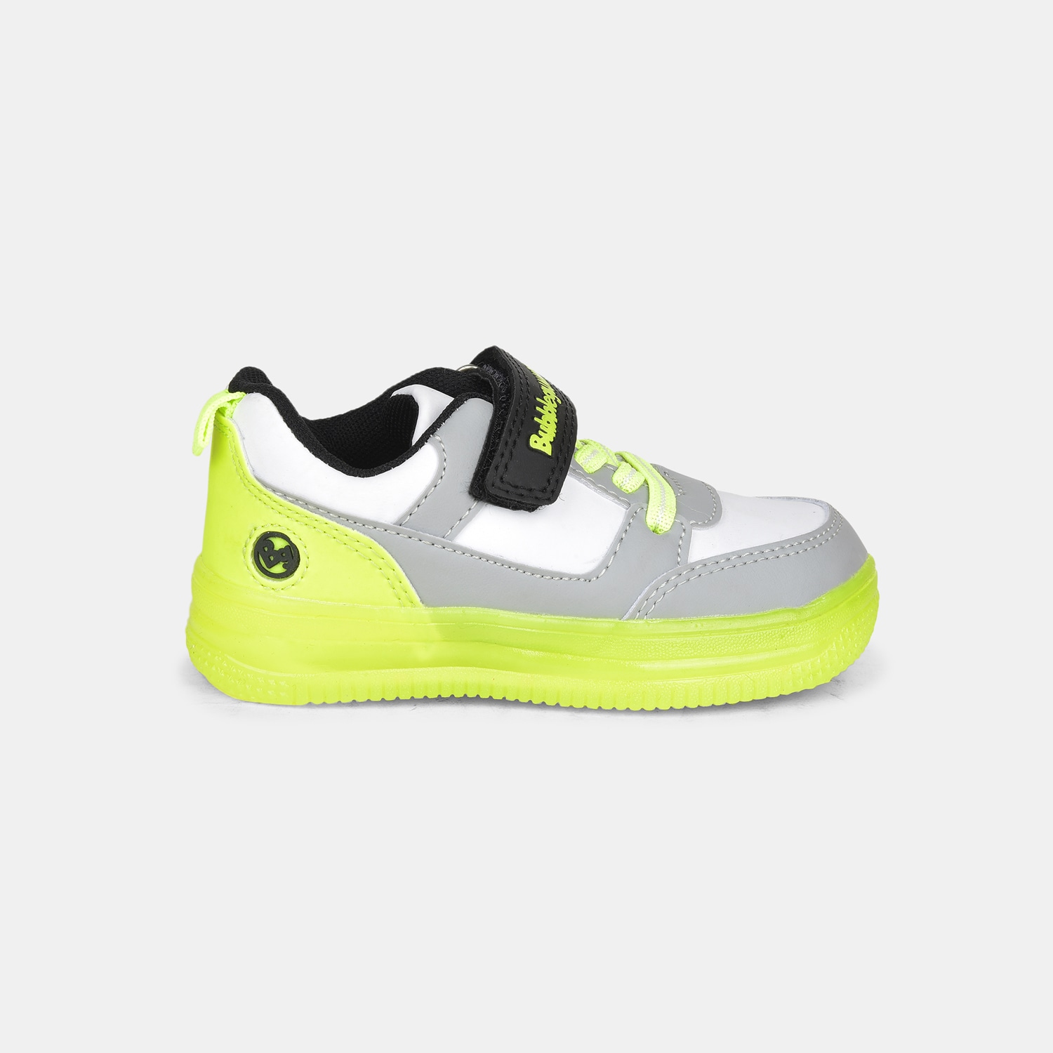 Bubblegummers Grey Casual Shoes For Boys