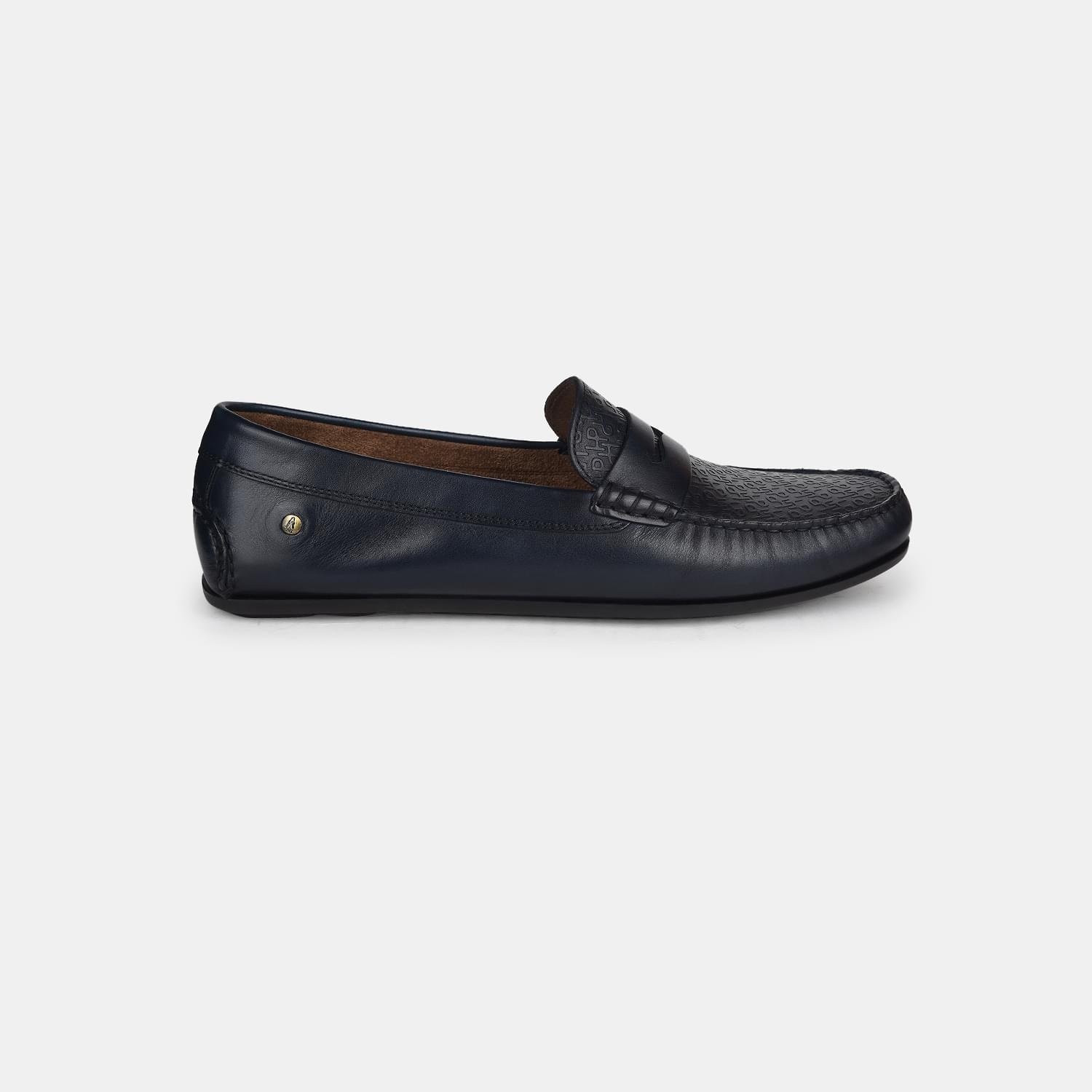 Hush Puppies Navy Loafers For Men