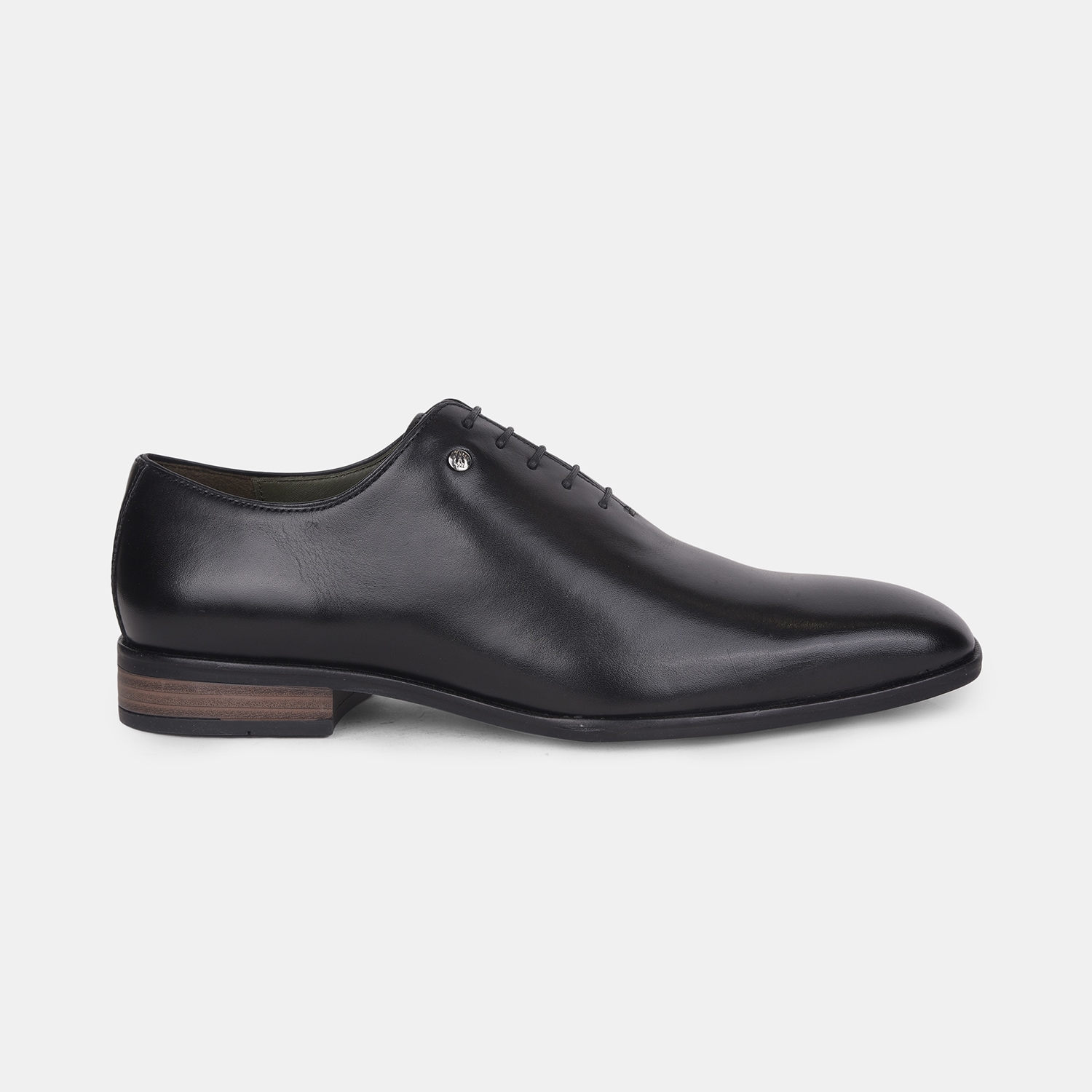 Hush Puppies Black Derby Formal Shoes For Men