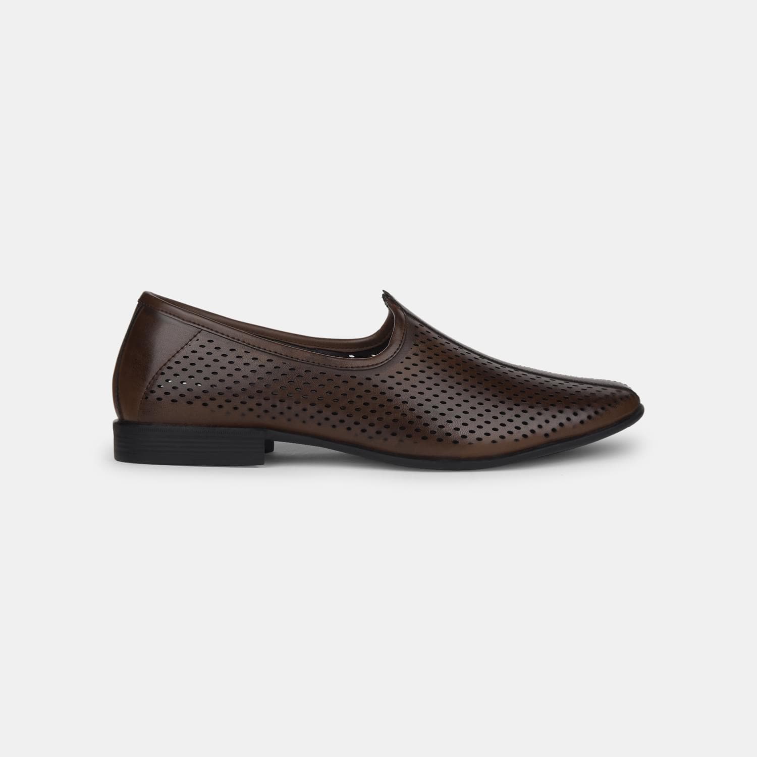 RED LABEL BROWN LOAFERS FOR MEN