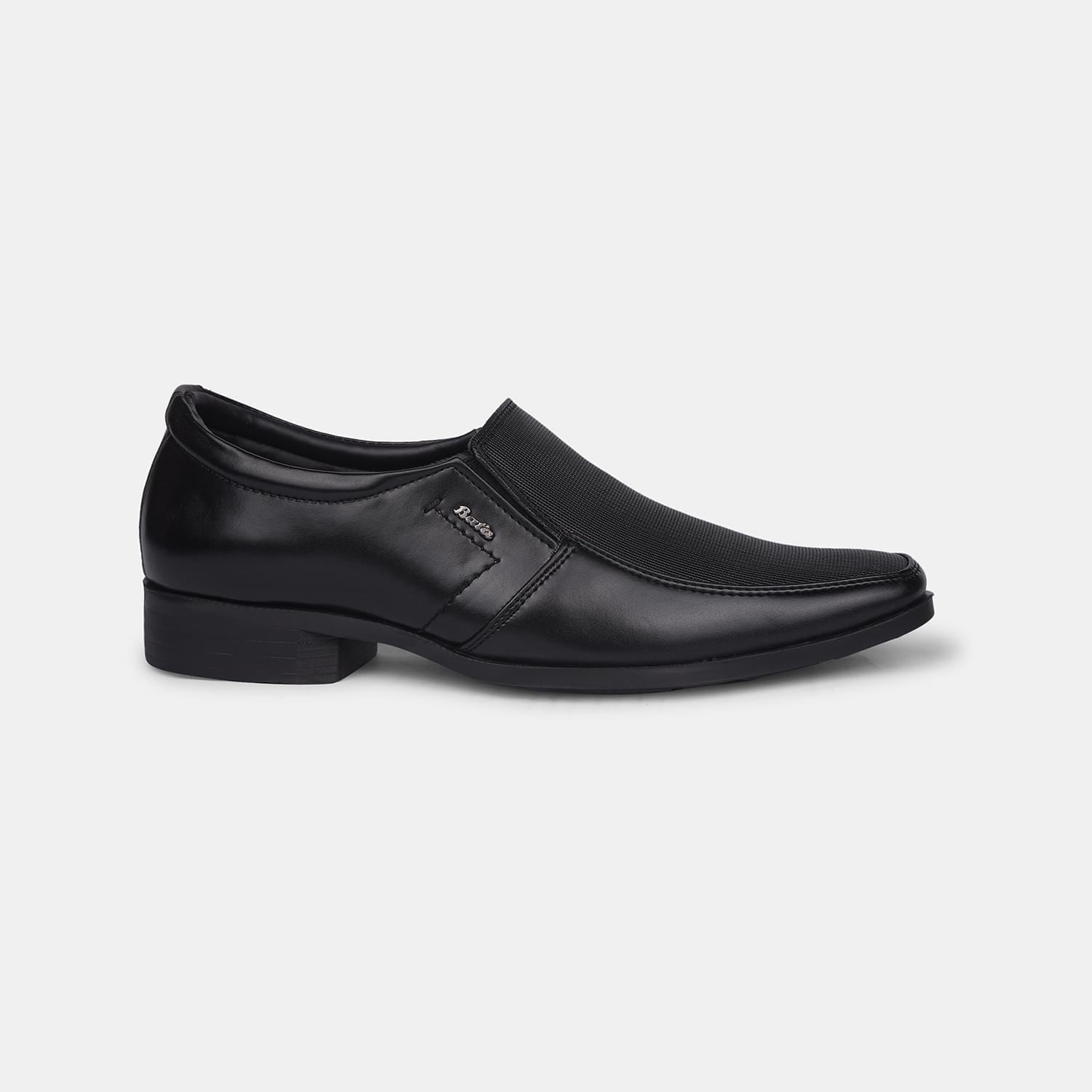 Bata black formal shoes for men