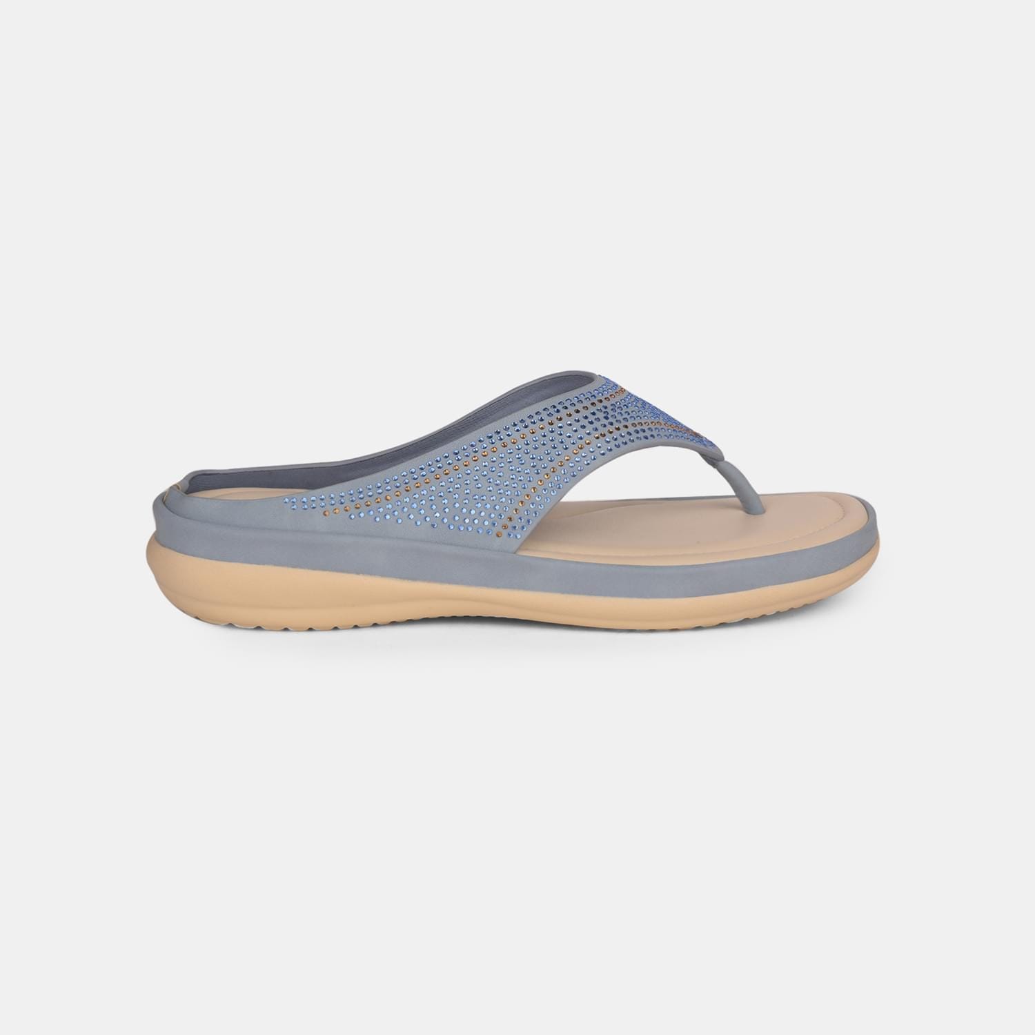Bata Comfit Blue Thong for Women