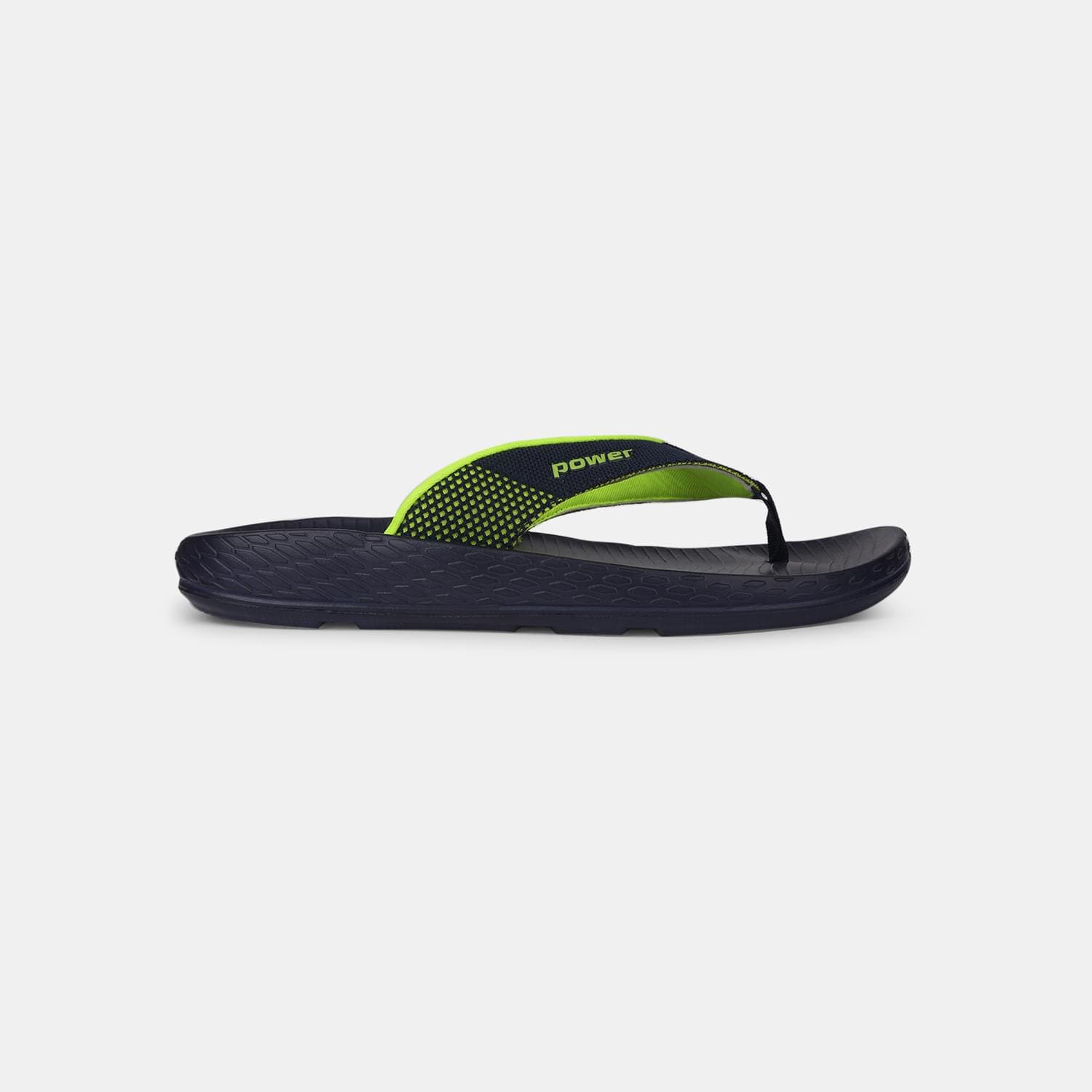 Power Navy Flip Flops For Men