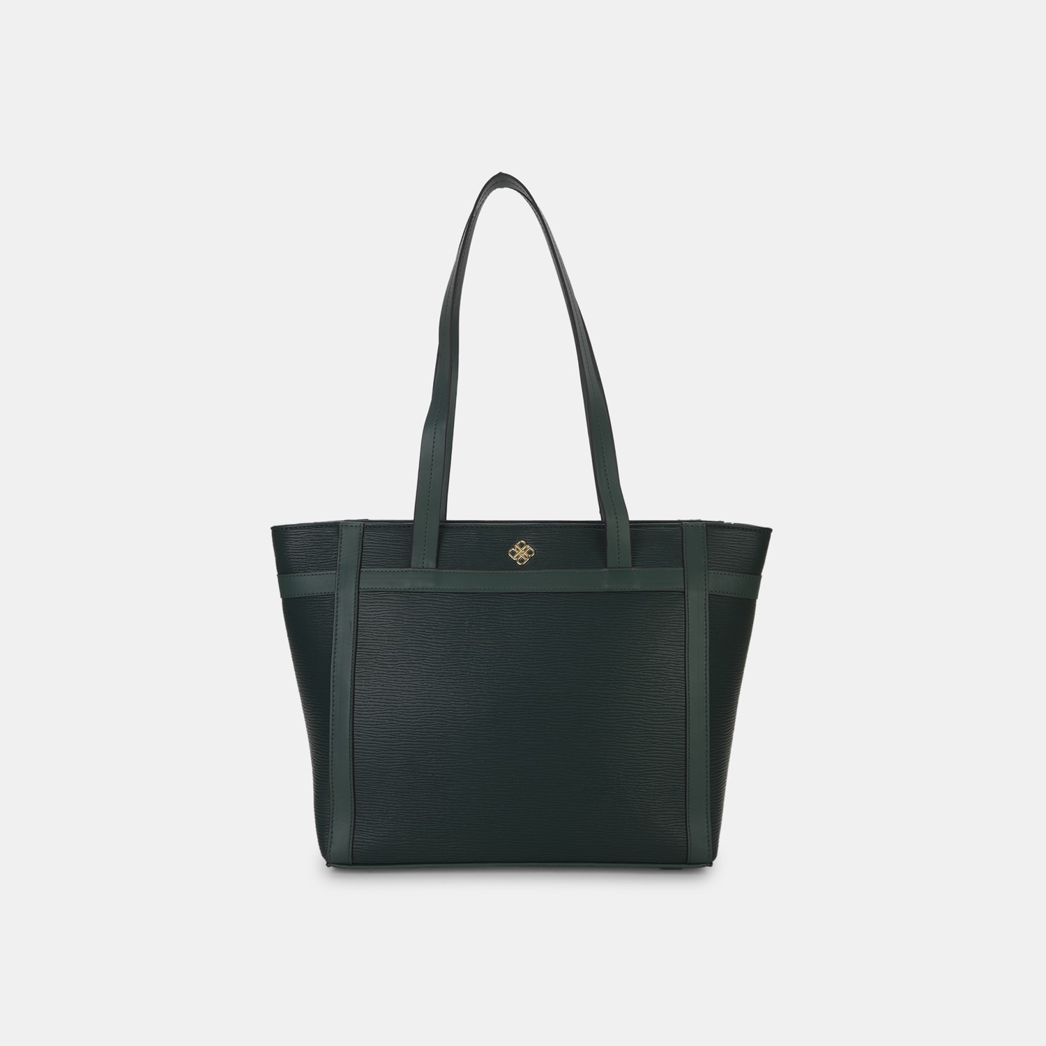 Bata Red Label Dark Green Handbag For Women