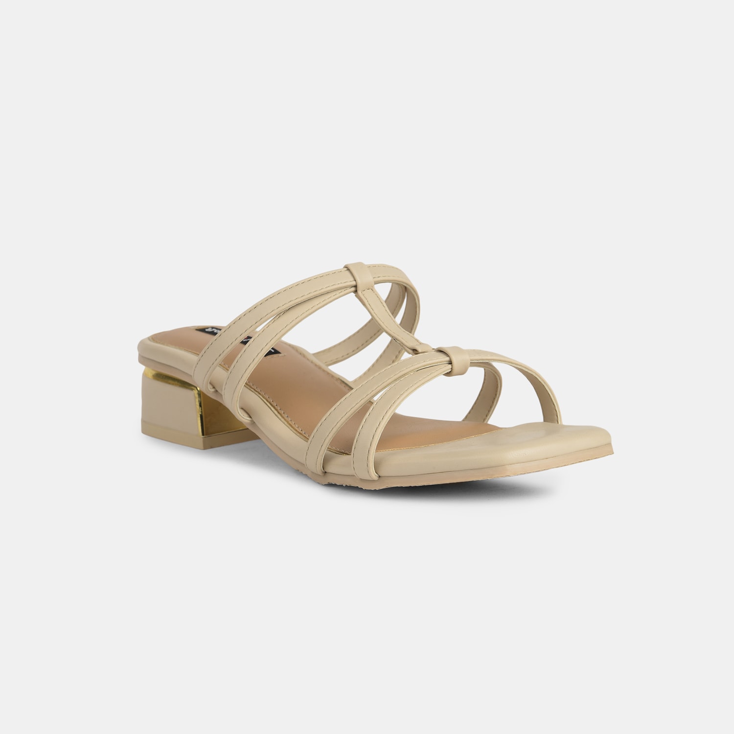 Red Label Nude Mule for Women