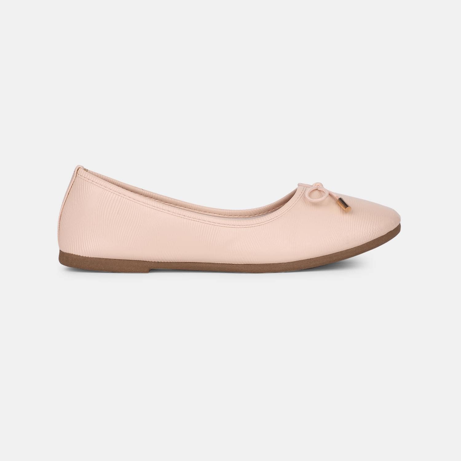 BATA BEIGE BALLERINA FOR WOMEN