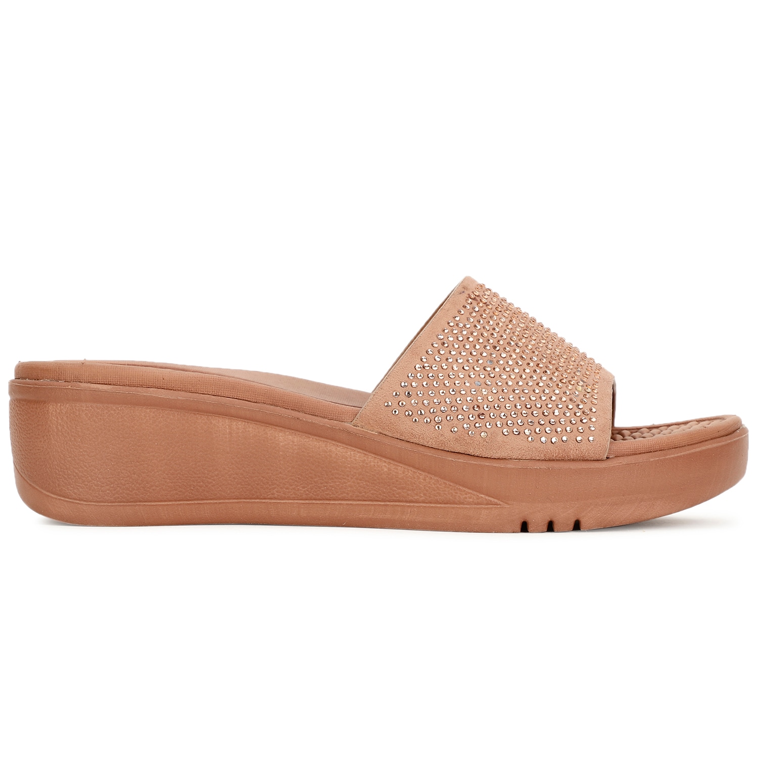Bata Comfit Pink Mules For Women