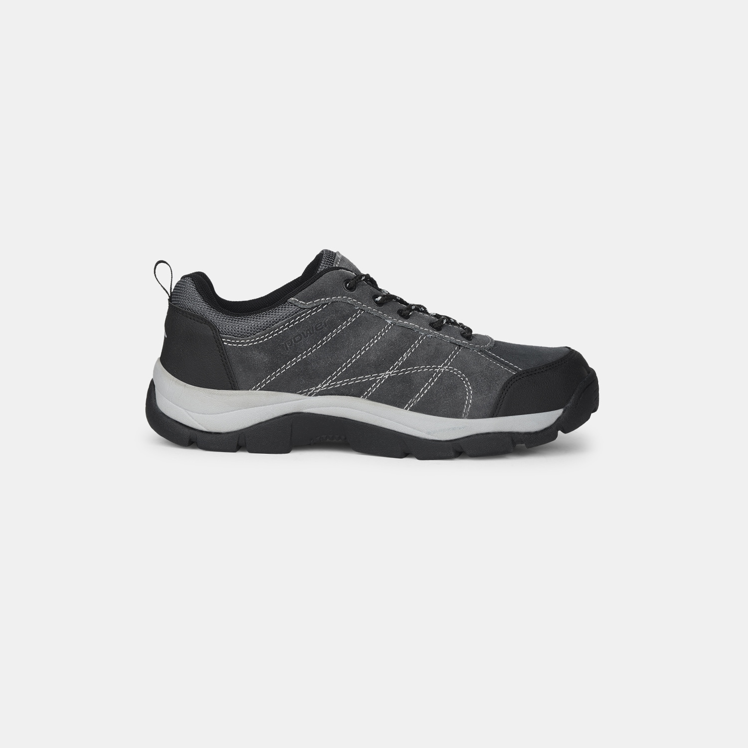 Power Dark Grey Sports Shoes For Men