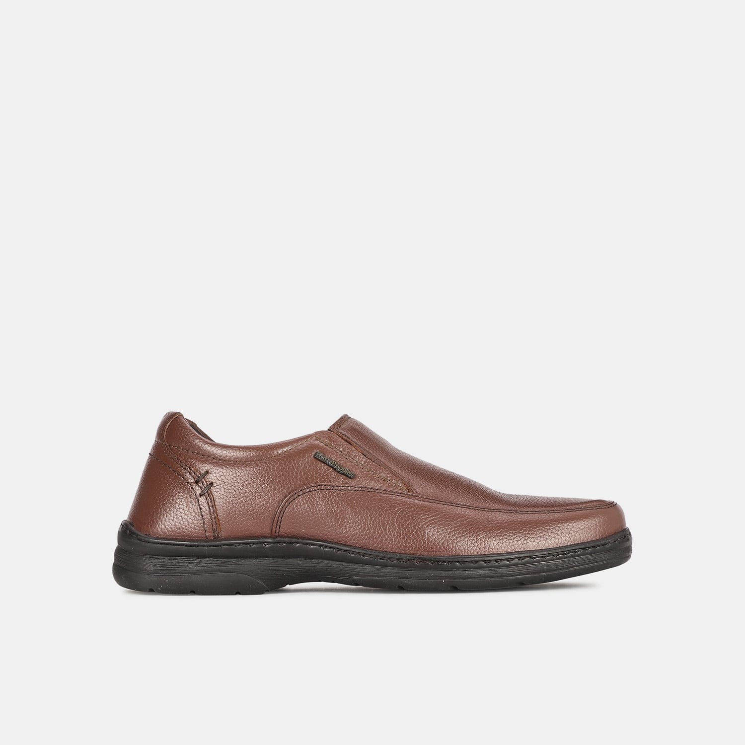 Hush Puppies Brown Slip On Formal Shoes For Men