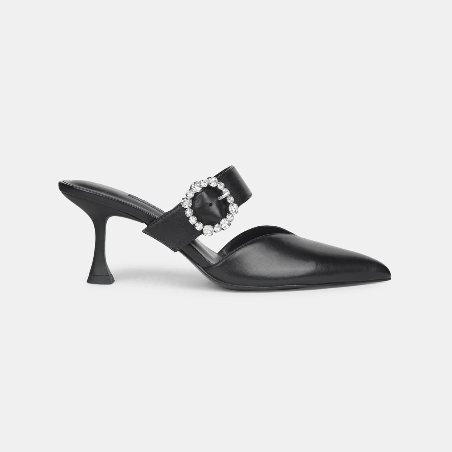 NINE WEST BLACK MULE FOR WOMEN