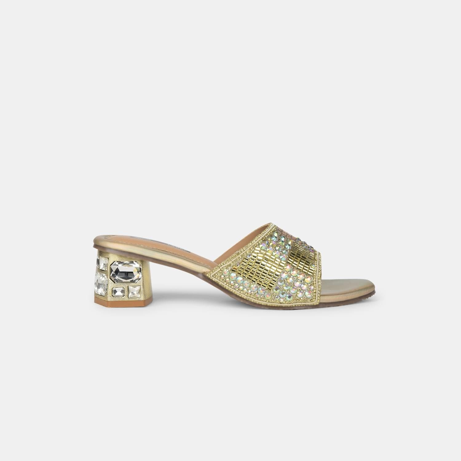 RED LABEL GOLD MULE FOR WOMEN