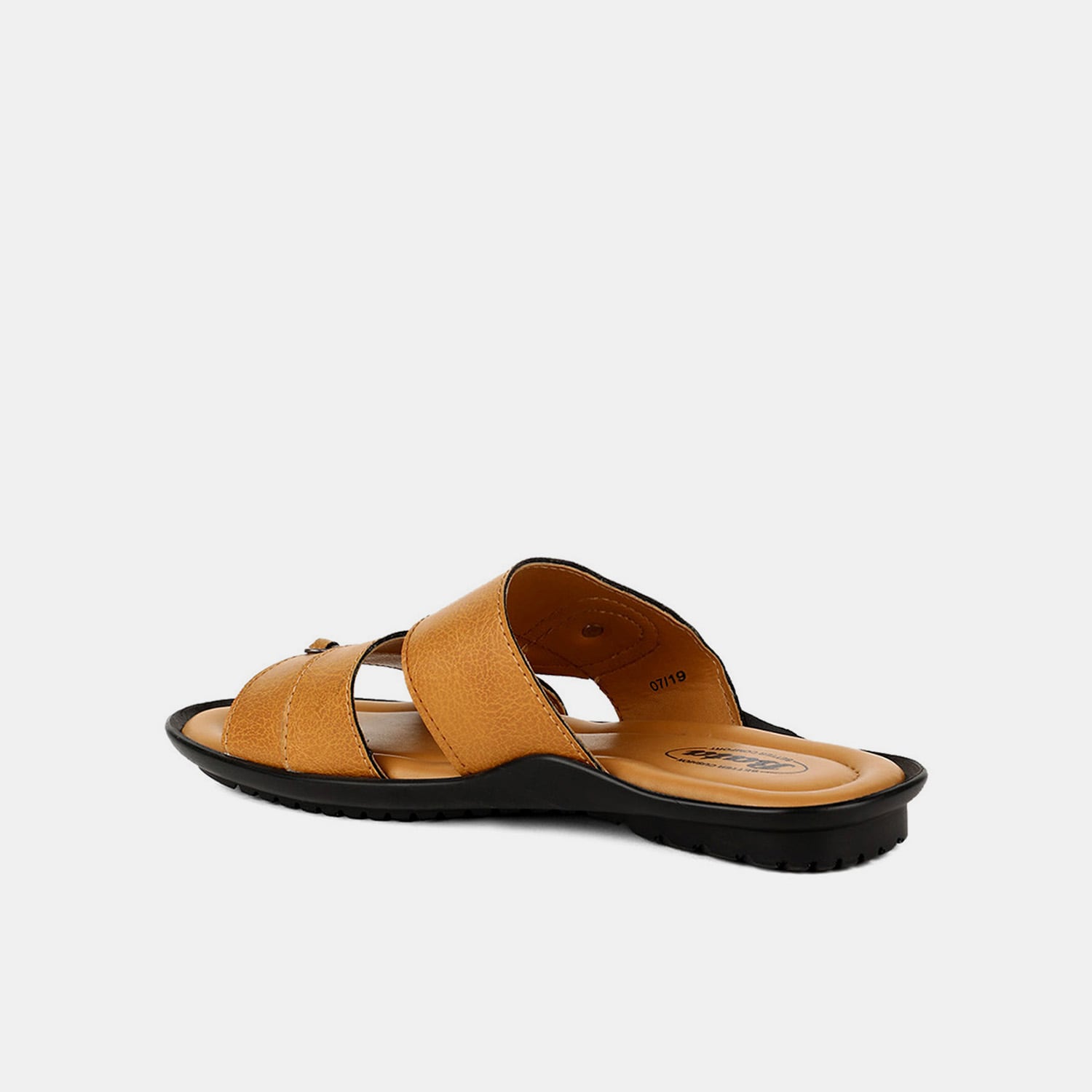 Bata tan casual flip flops for men