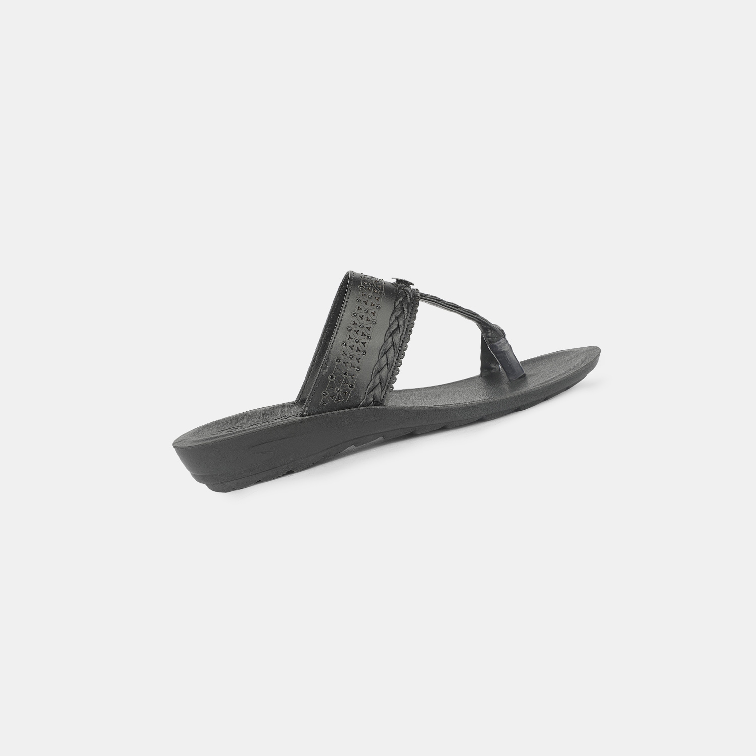Bata Black Toe Ring For Women