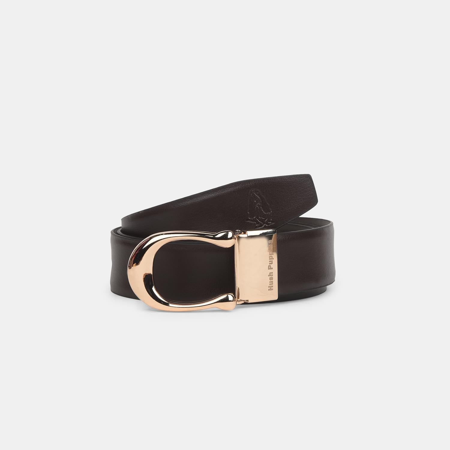 HUSH PUPPIES BROWN BELTS FOR MEN