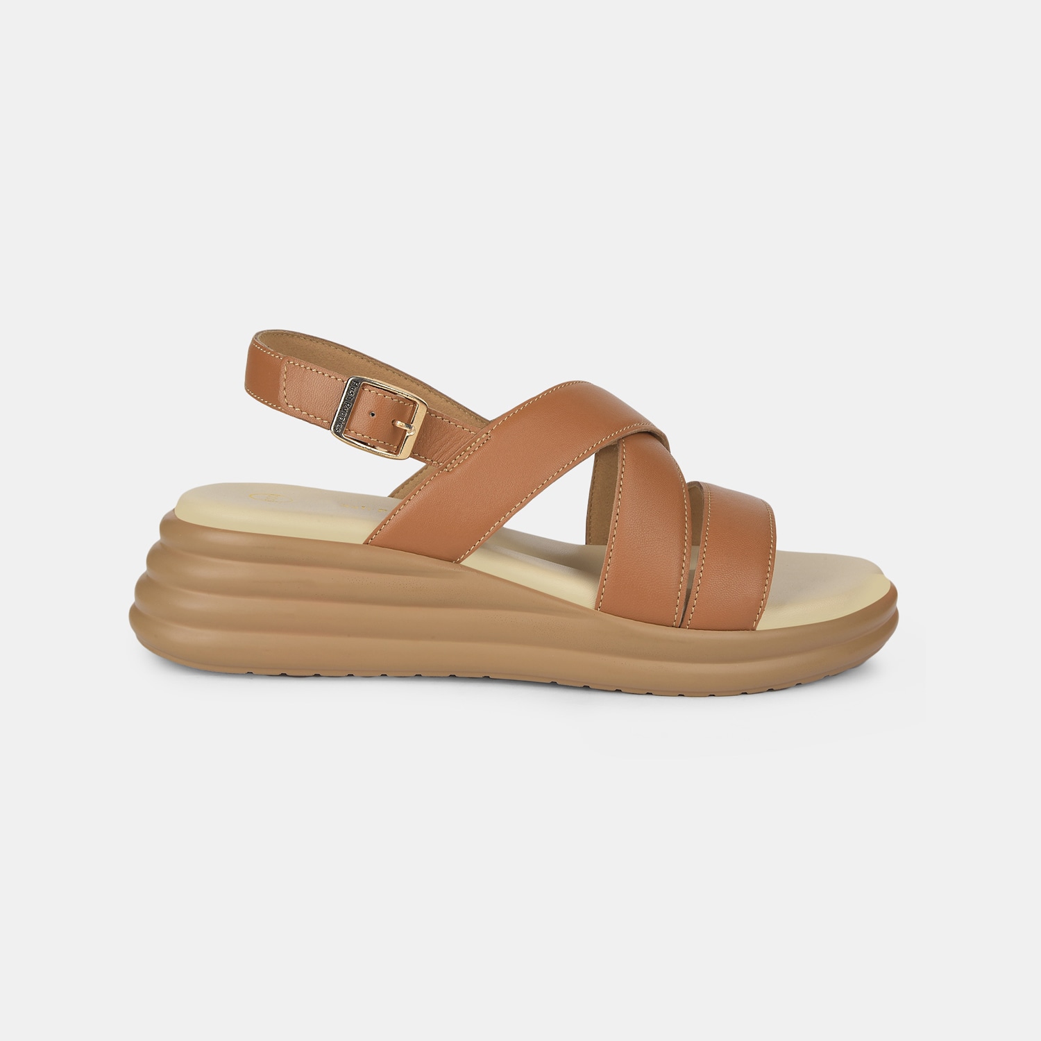 Hush Puppies Tan Sandals For Women