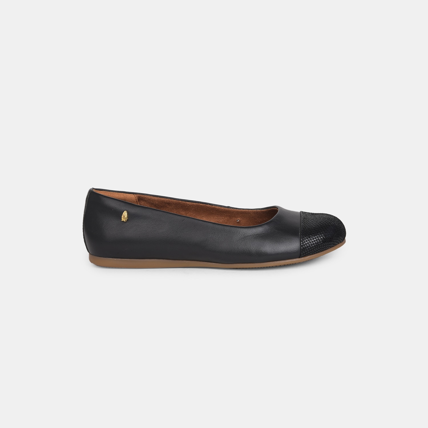 Hush Puppies Black Ballerina For Women