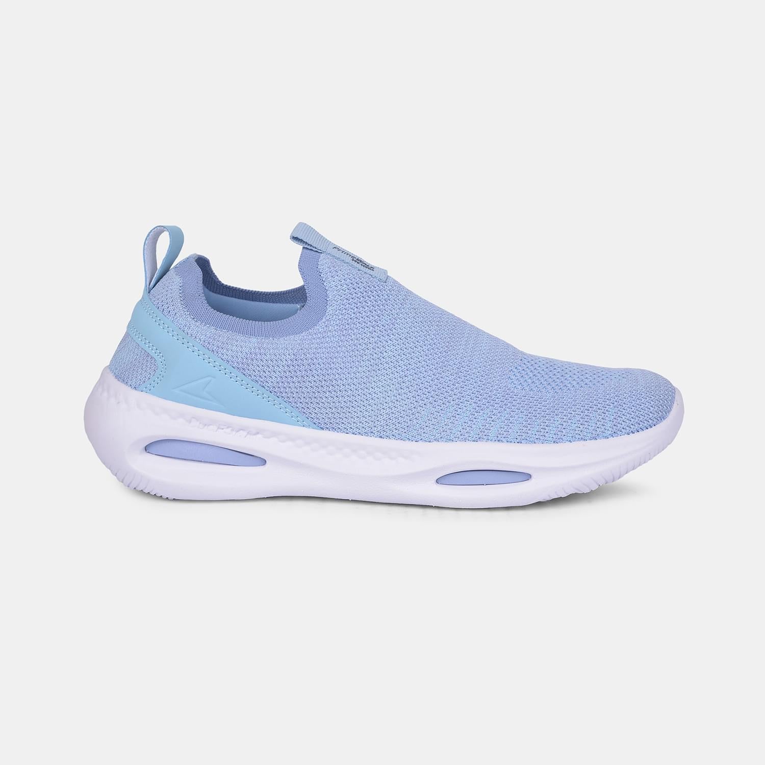 Power Light Blue Walking Shoes For Women