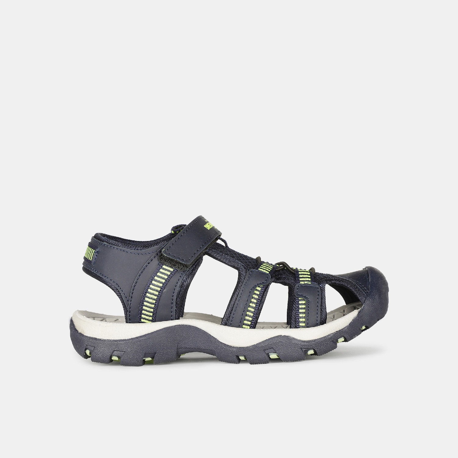 Bata navy sandals with velcro closure for kids