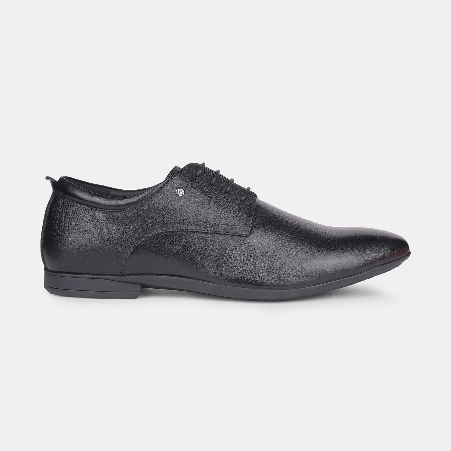 Hush Puppies Black Derby Formal Shoes For Men