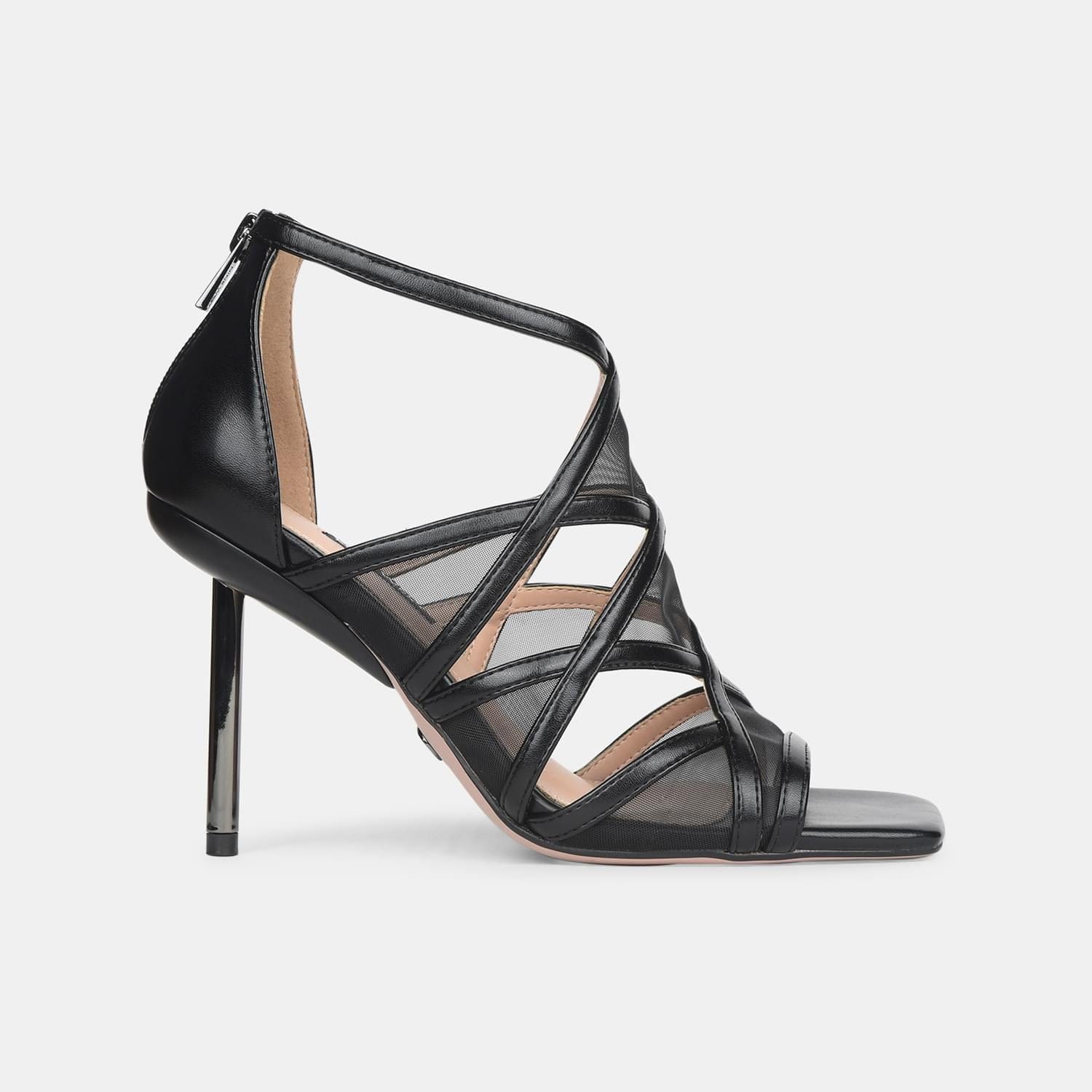 NINE WEST BLACK SANDALS FOR WOMEN