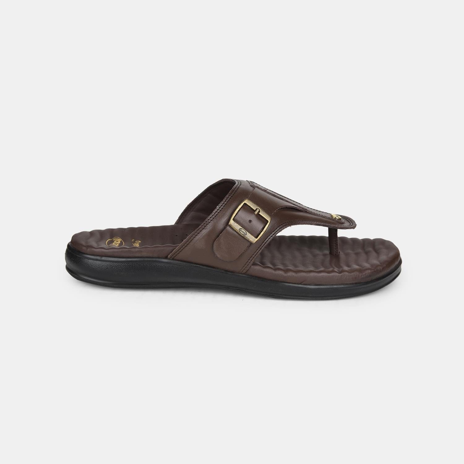 Scholl Brown Slippers For Men