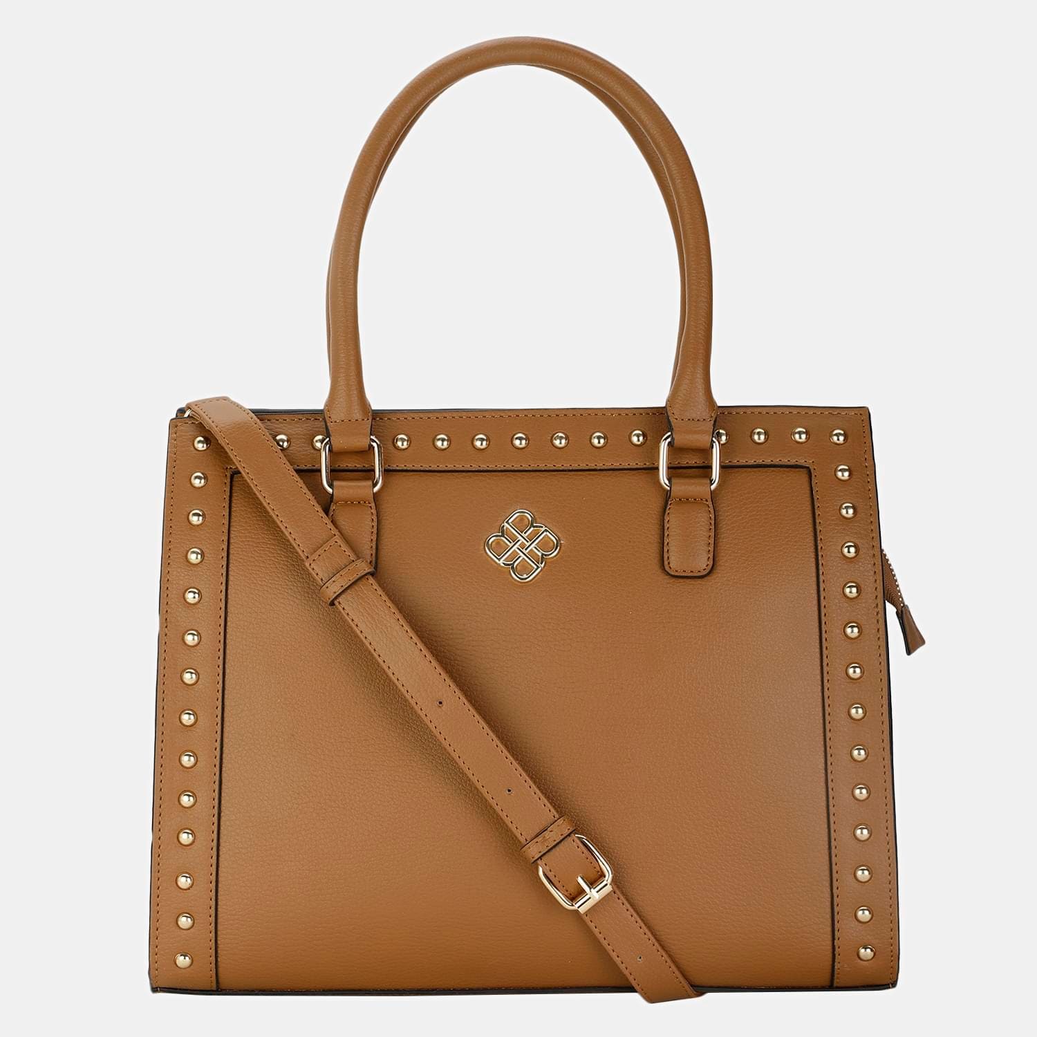 Bata Red Label Dark Green Hand Bag For Women