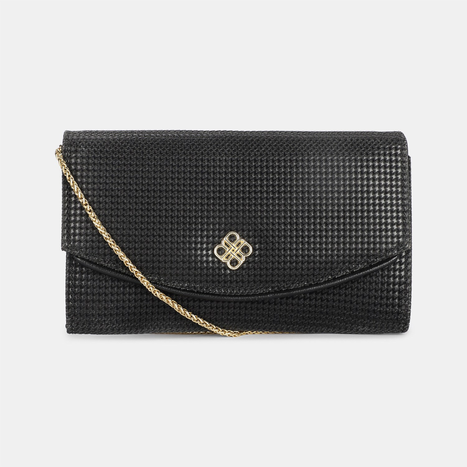 Bata Red Label Tan Clutch For Women