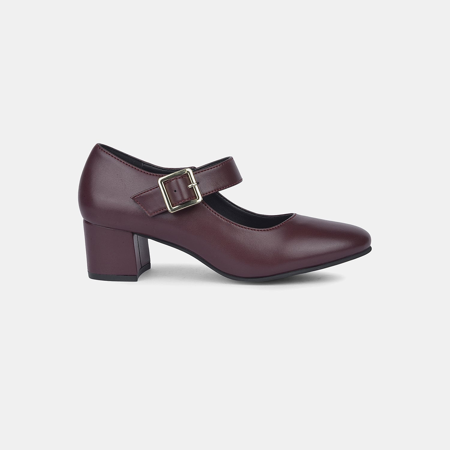 Bata Maroon Pumps For Women