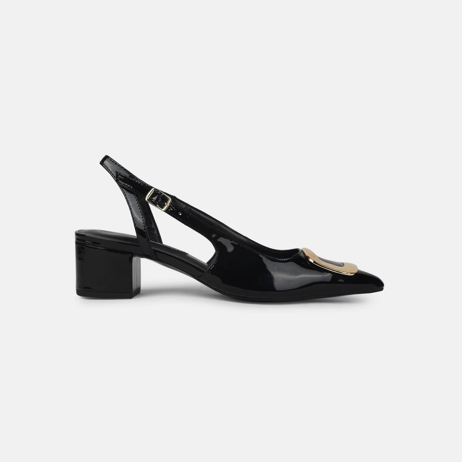 NINE WEST BLACK SANDAL FOR WOMEN