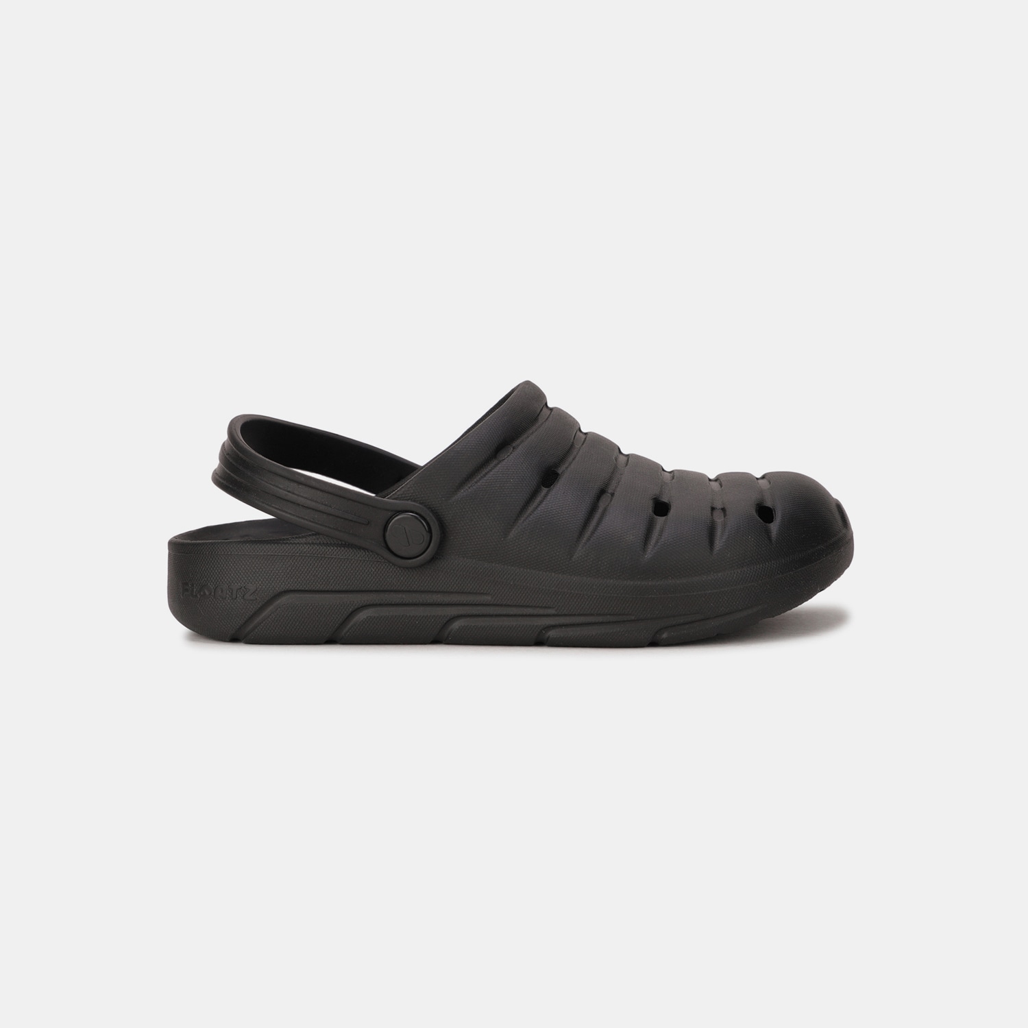 Floatz Black Clog Sandals For Boys