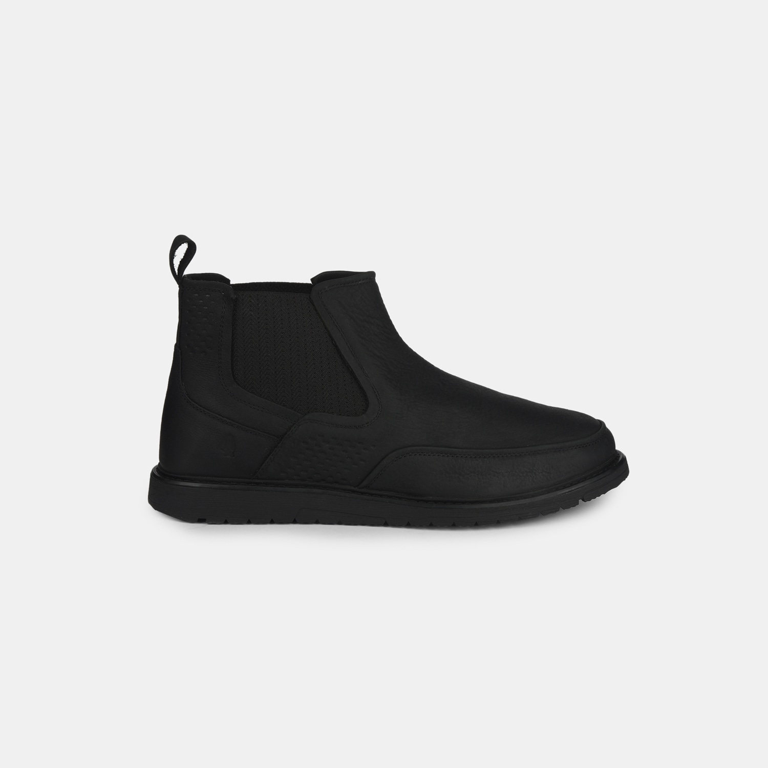 Hush Puppies Black Boots For Men