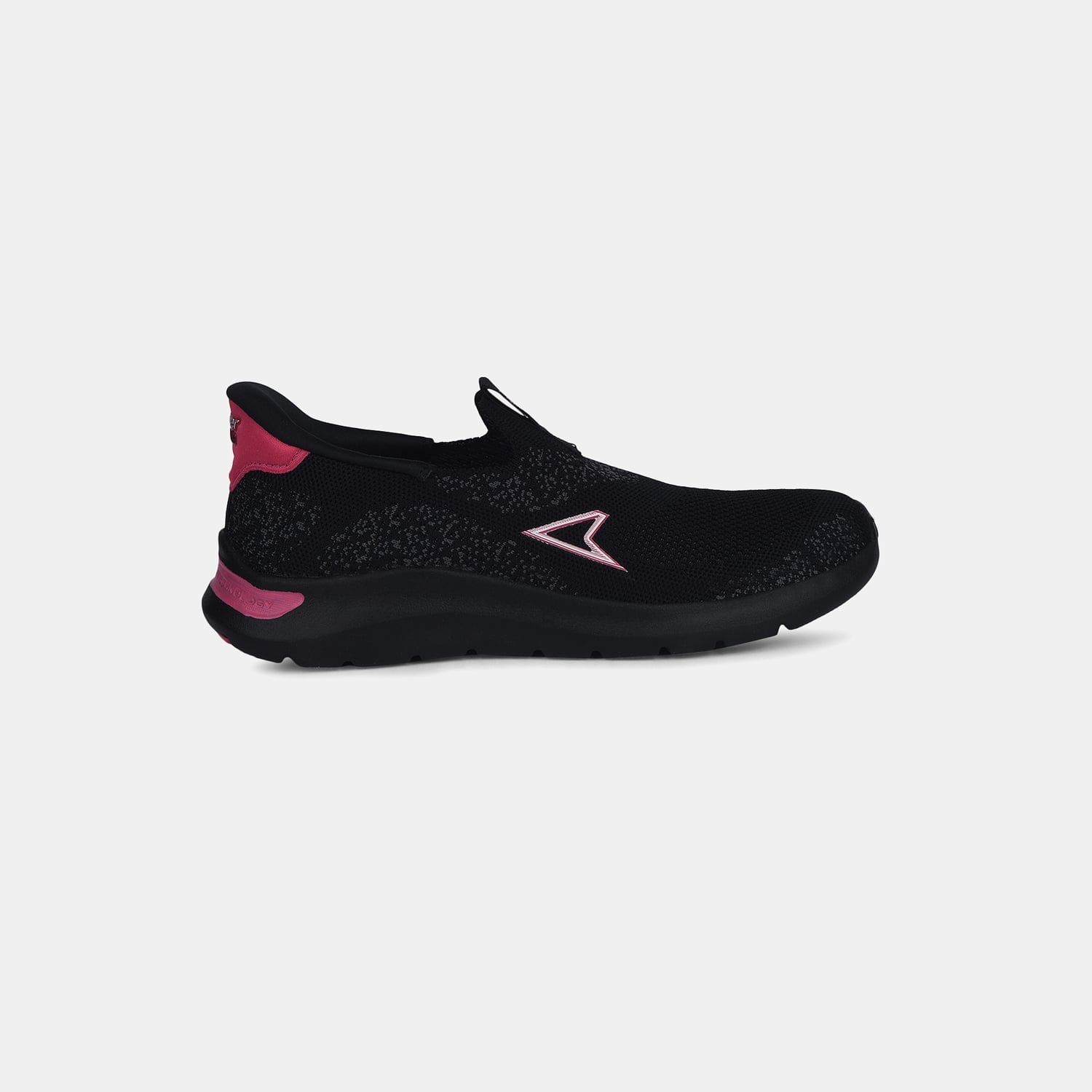 Power Black Walking Shoes For Women