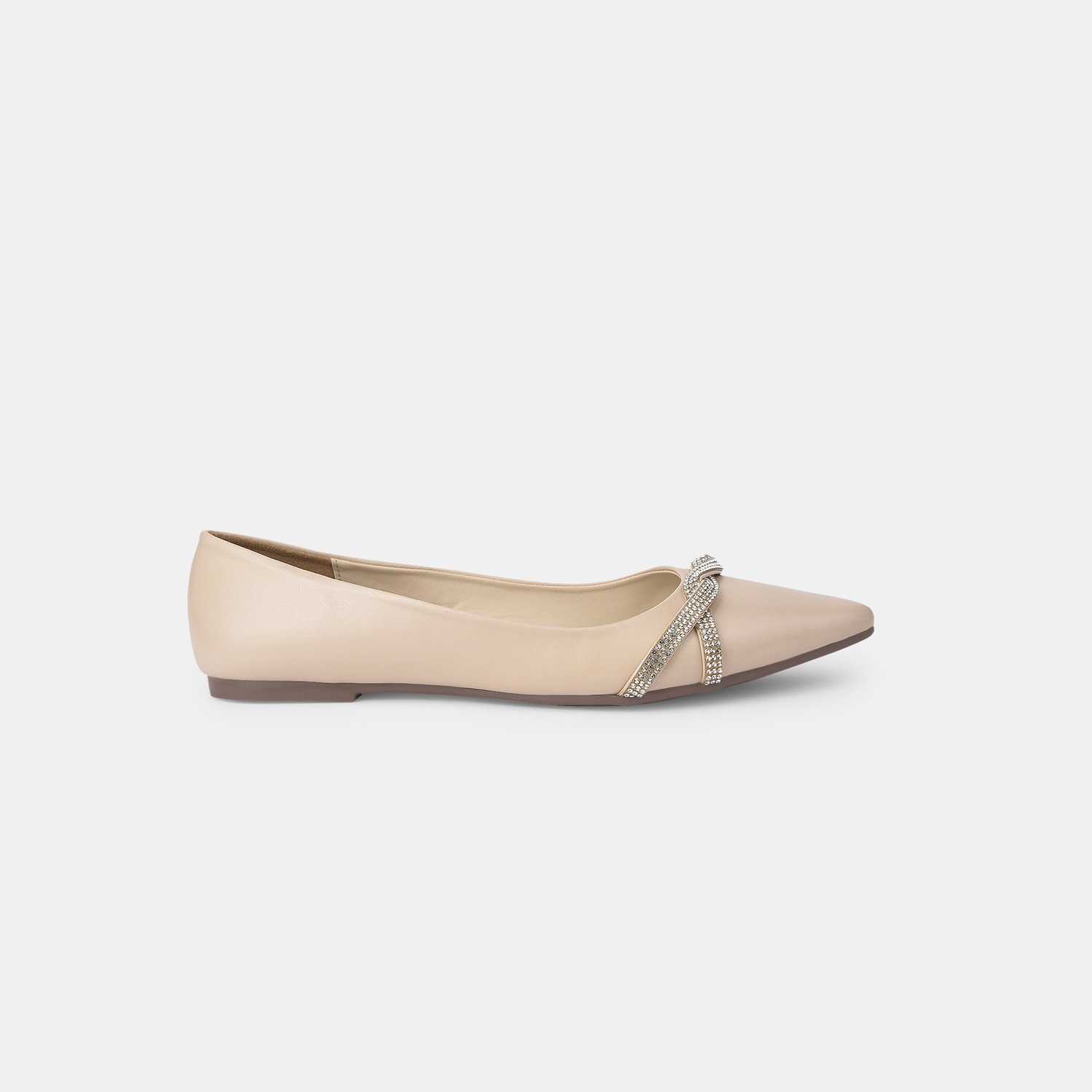 Bata Offwhite Ballerina For Women