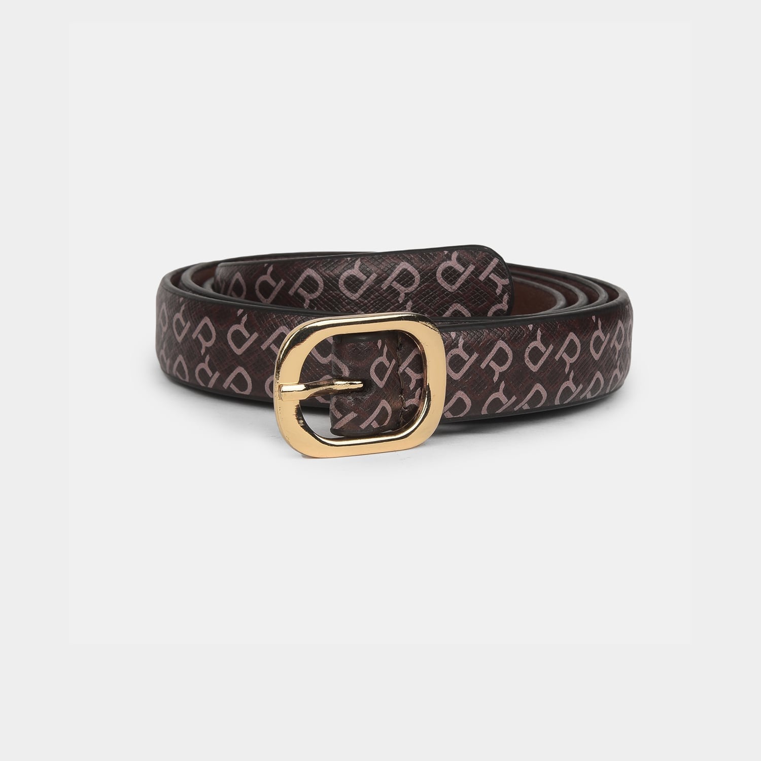 Marie Claire Maroon Belt For Men