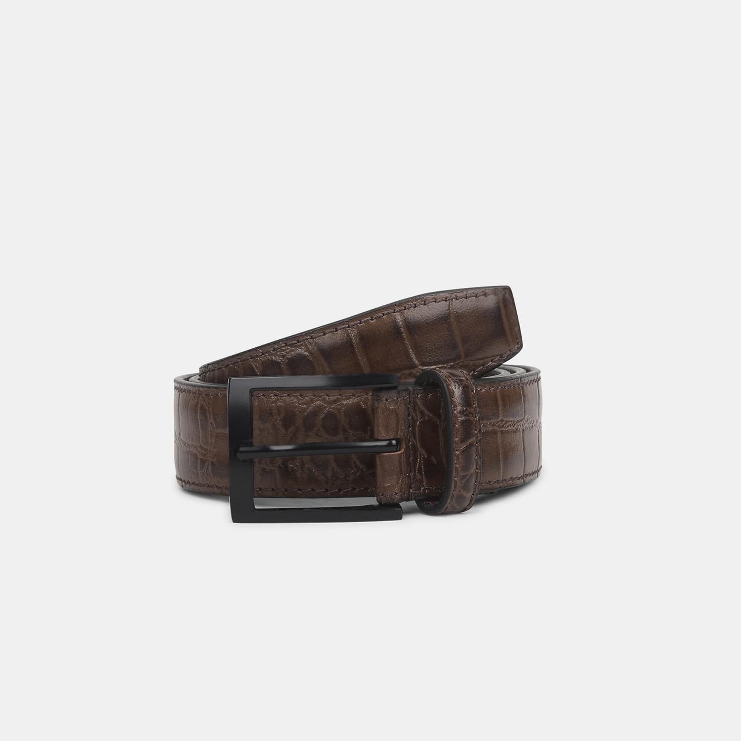 NORTH STAR DARK BROWN BELTS FOR MEN