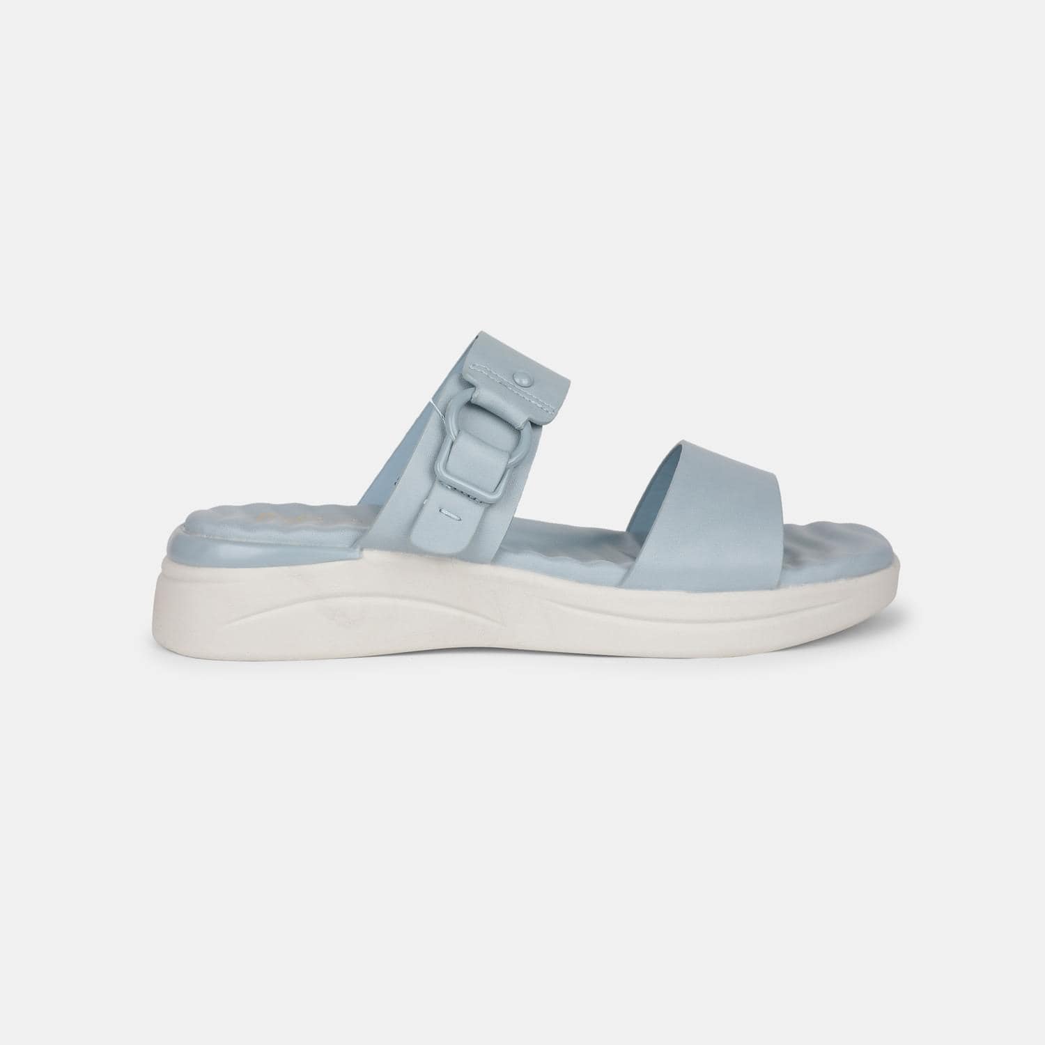 BATA COMFIT LIGHT BLUE SLIPPERS FOR WOMEN