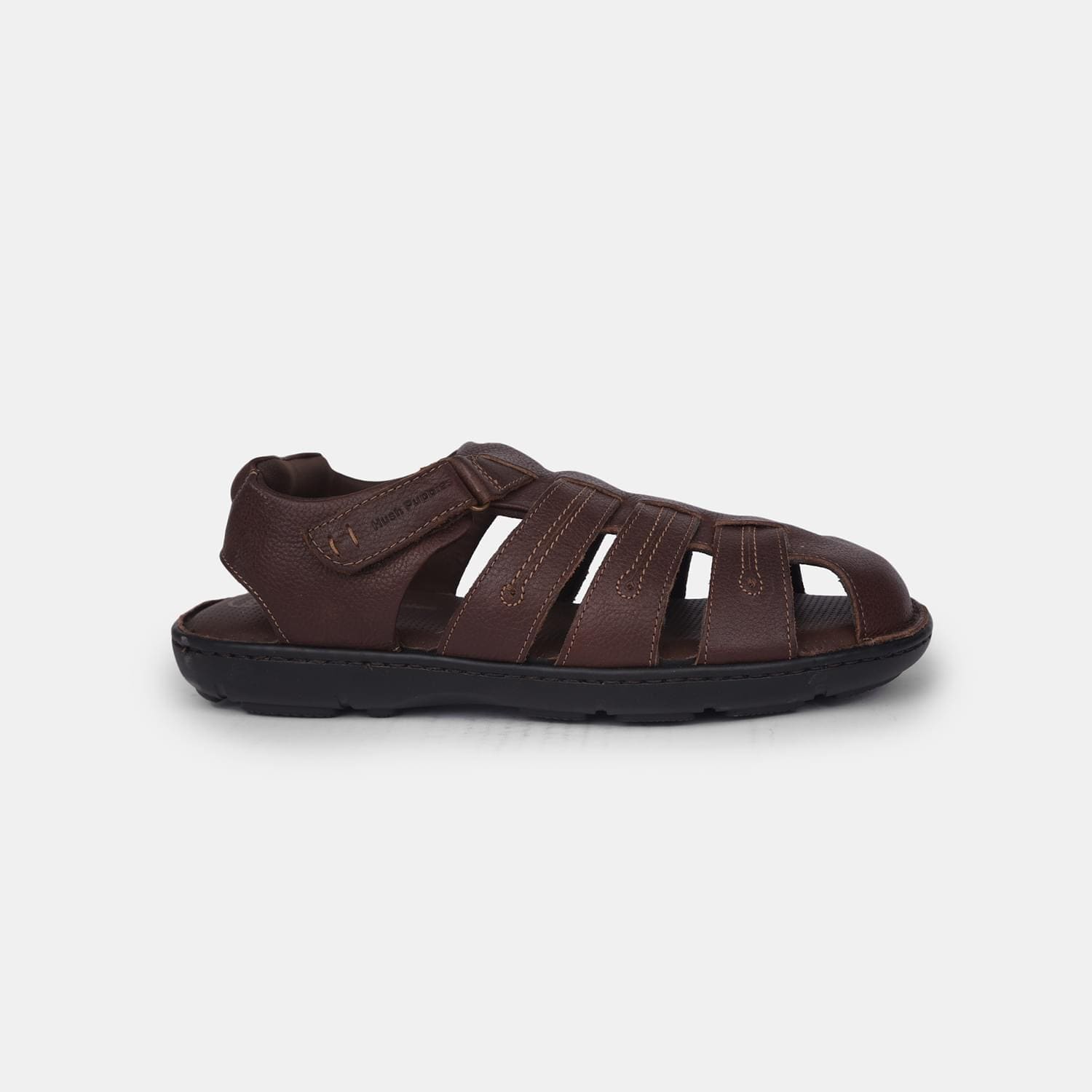 Hush Puppies Dark Brown Casual Sandals For Men
