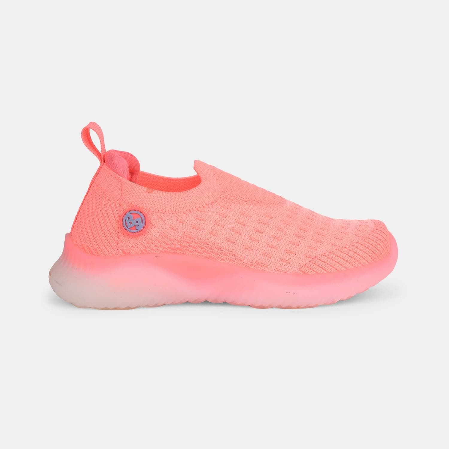 Bubblegummers Peach Girls Casual Slip-on Shoes for Kids
