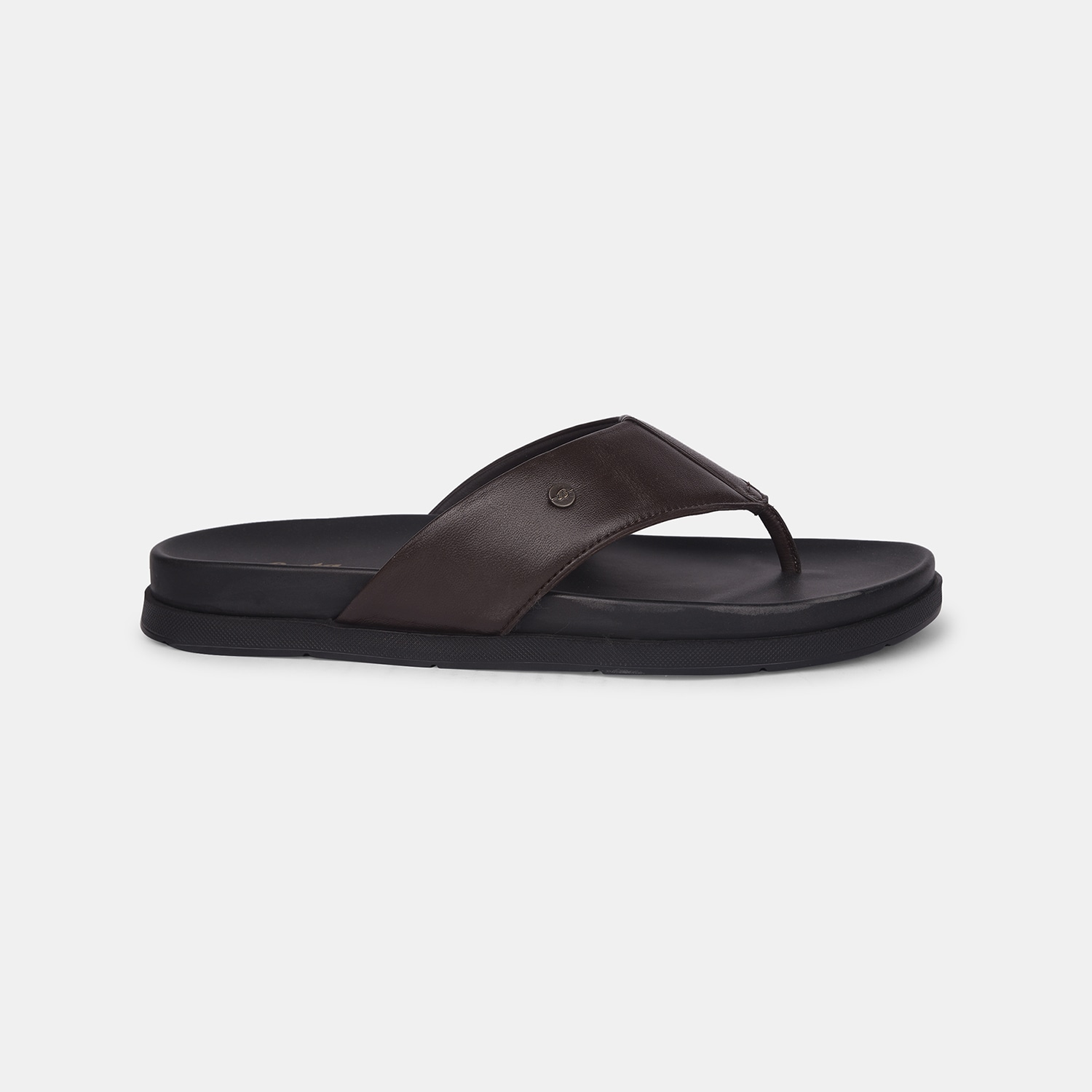 Bata Brown Slippers For Men