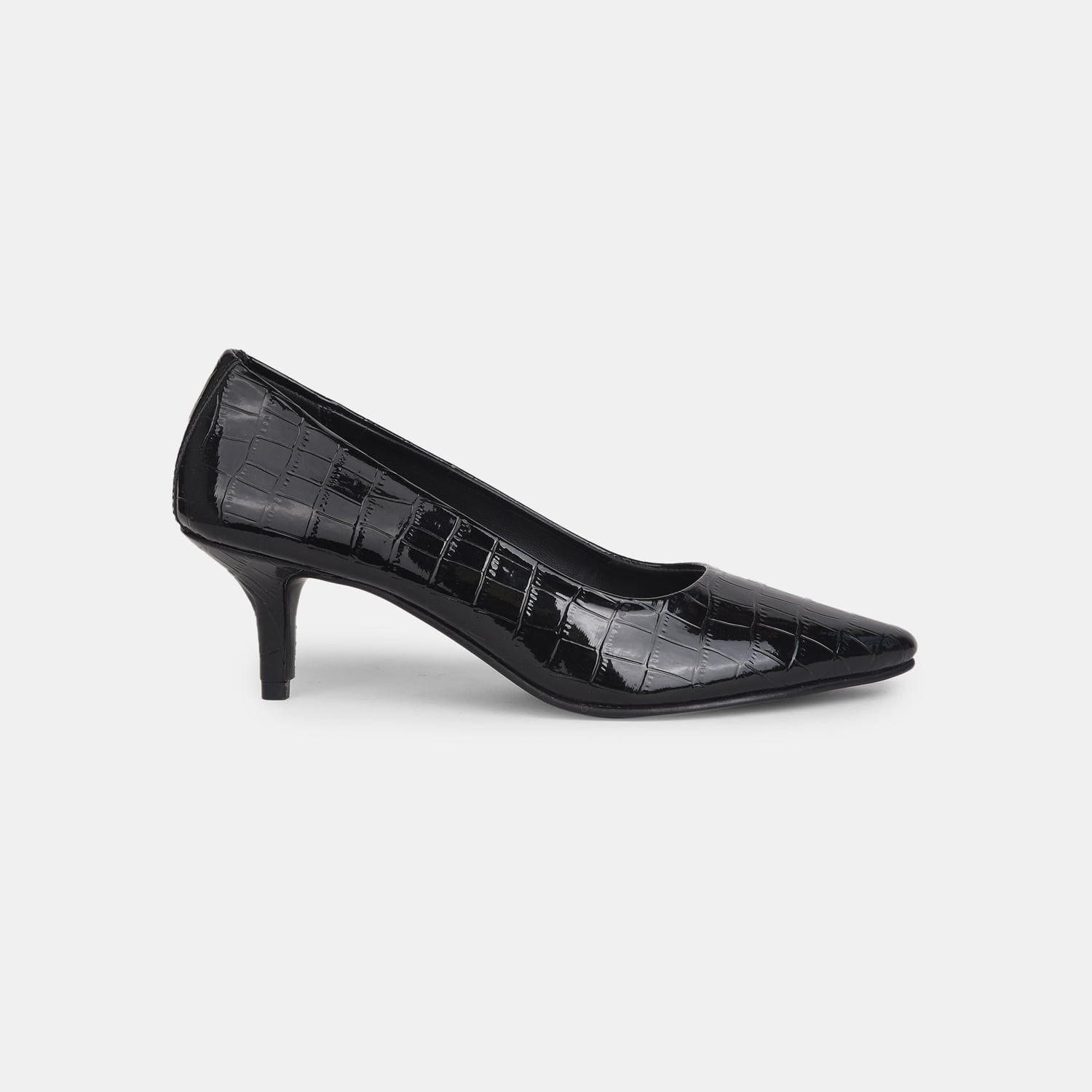 Red Label Black Pumps For Women