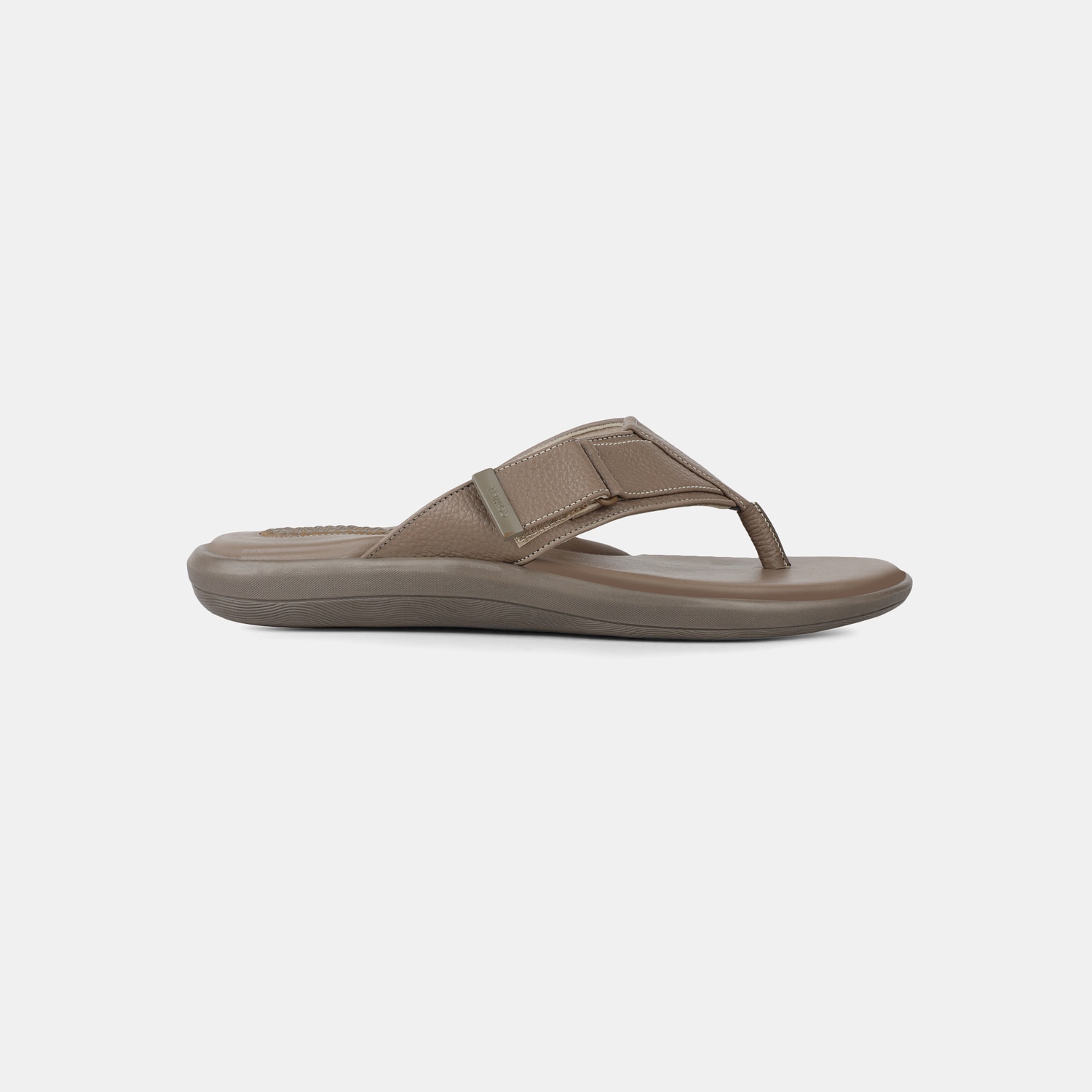 Bata Comfit Beige Flip Flops For Men