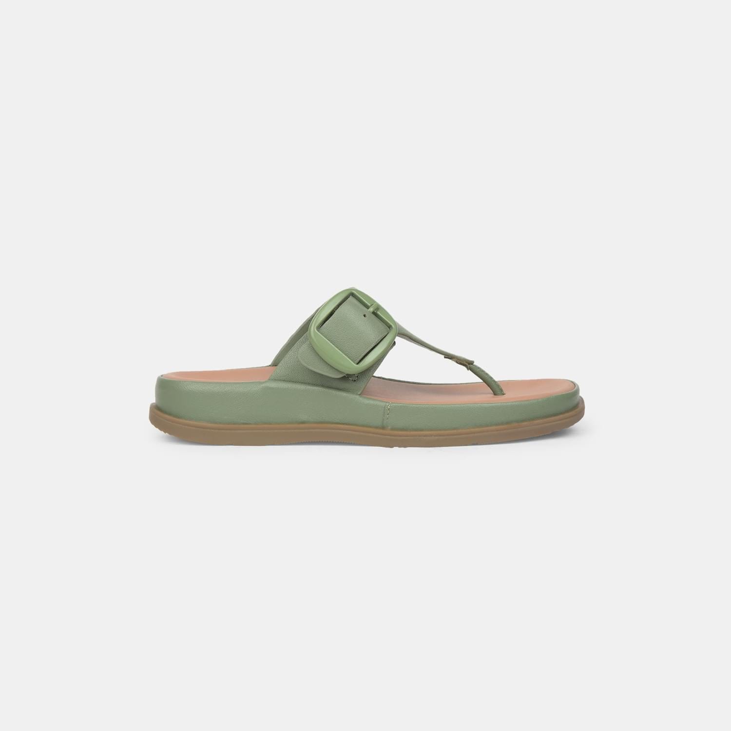 Hush Puppies Green Thongs For Women