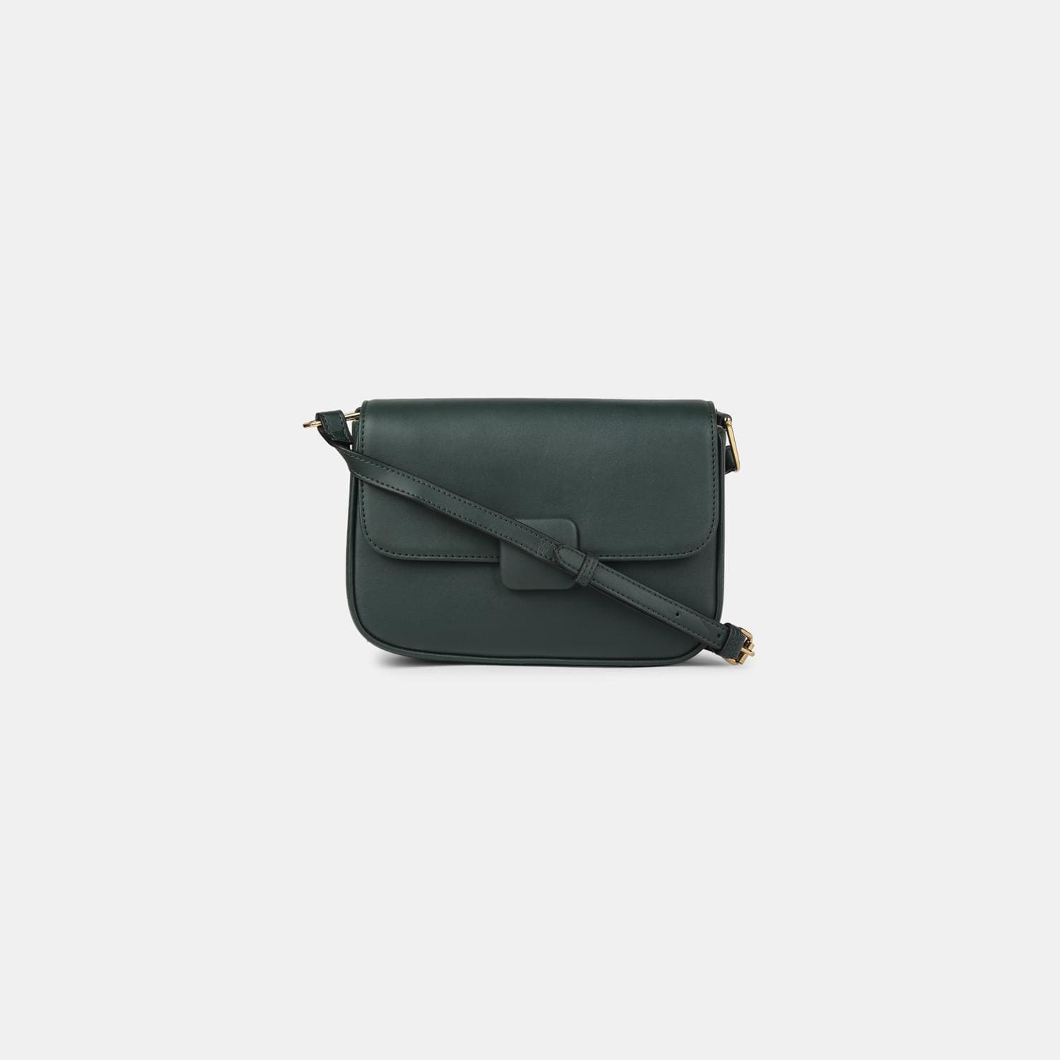 BATA RED LABEL GREEN HAND BAG FOR WOMEN