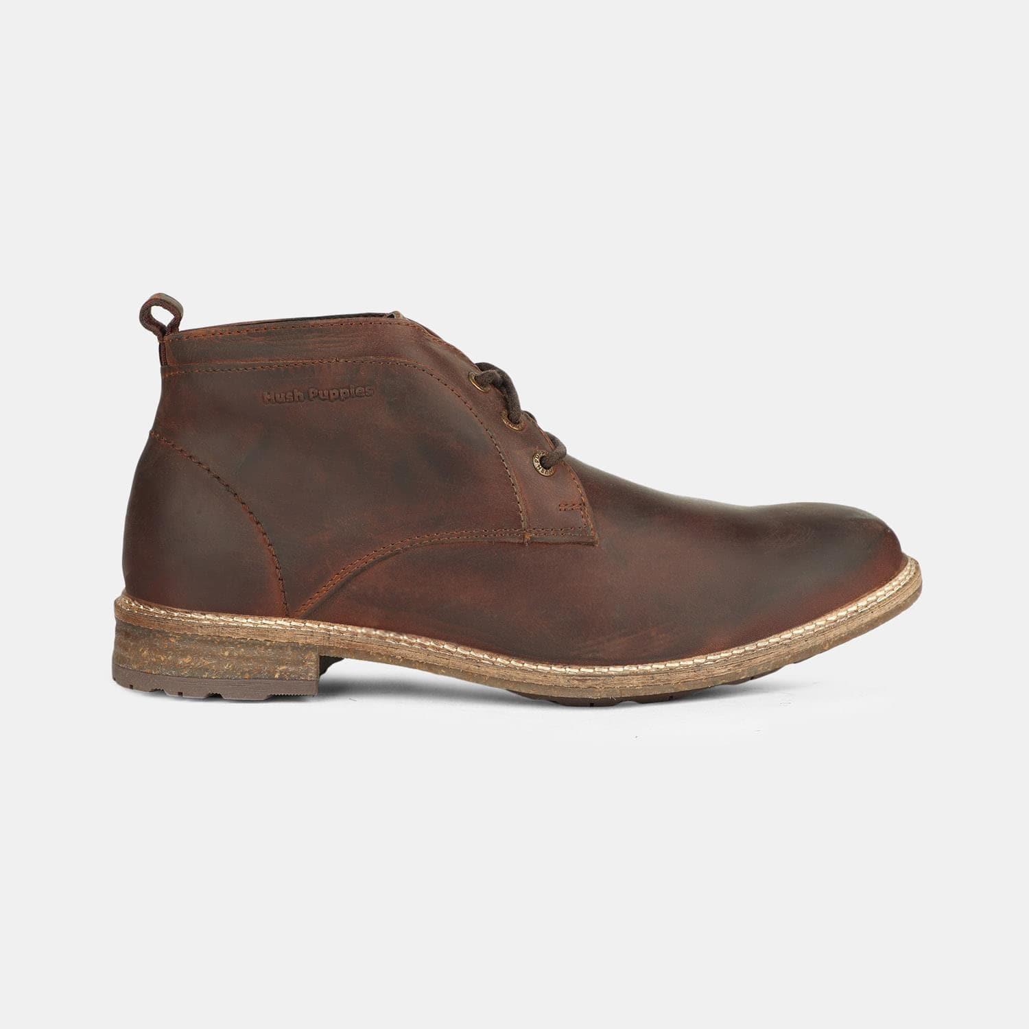 Hush Puppies Brown Boots For Men