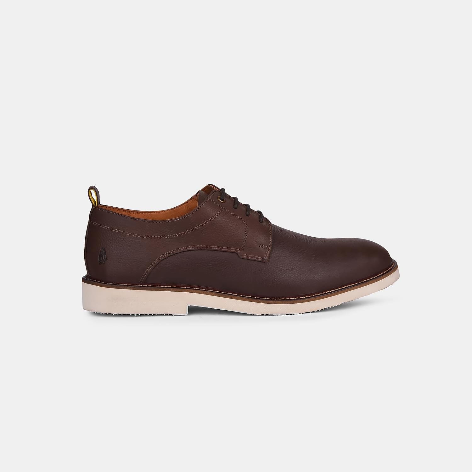Hush Puppies Brown Lace Up Casual Shoes For Men